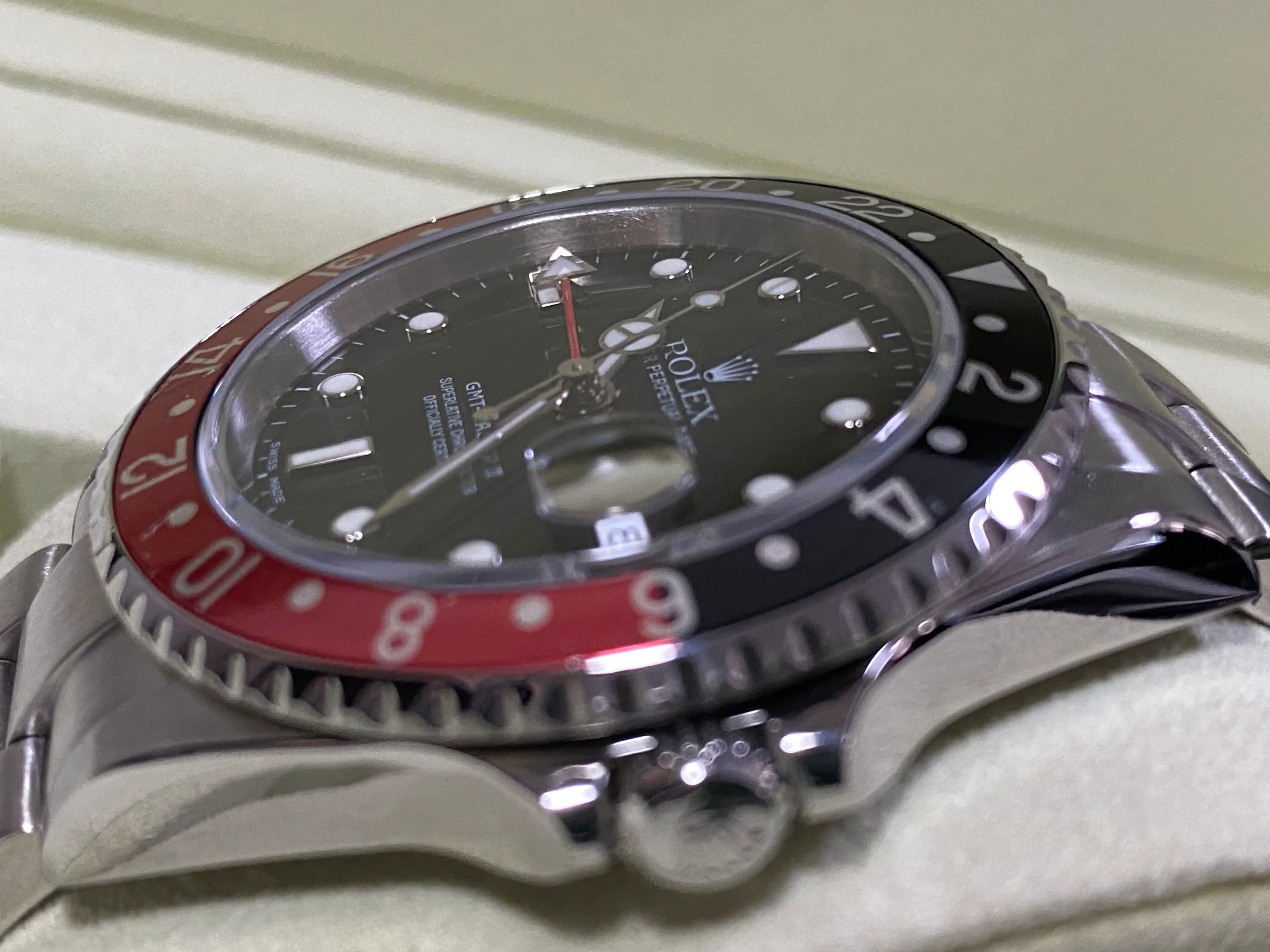 Rolex Steel GMT-Master II - F serial - 