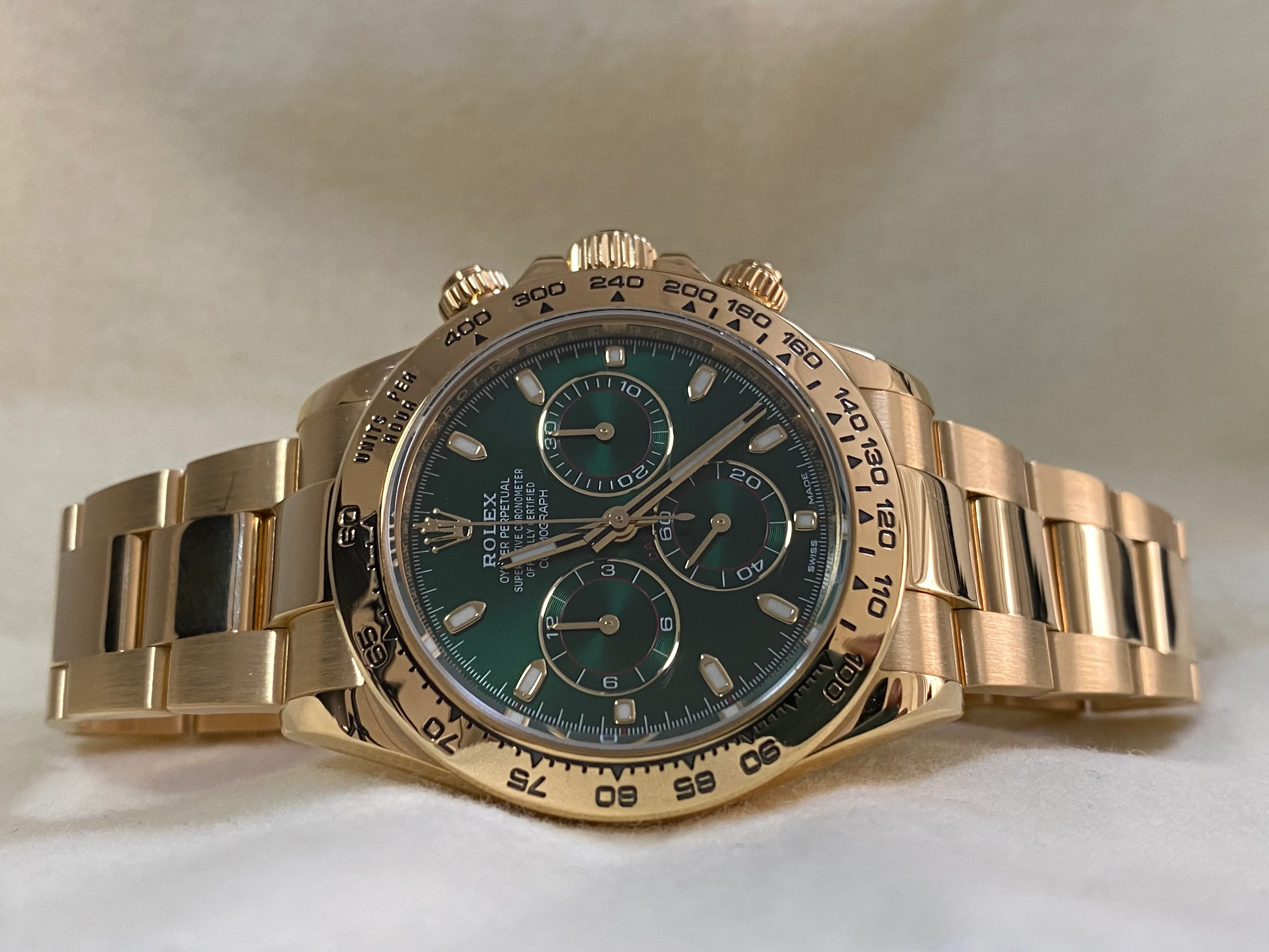 Rolex Yellow Gold Cosmograph Daytona -  2018 - 