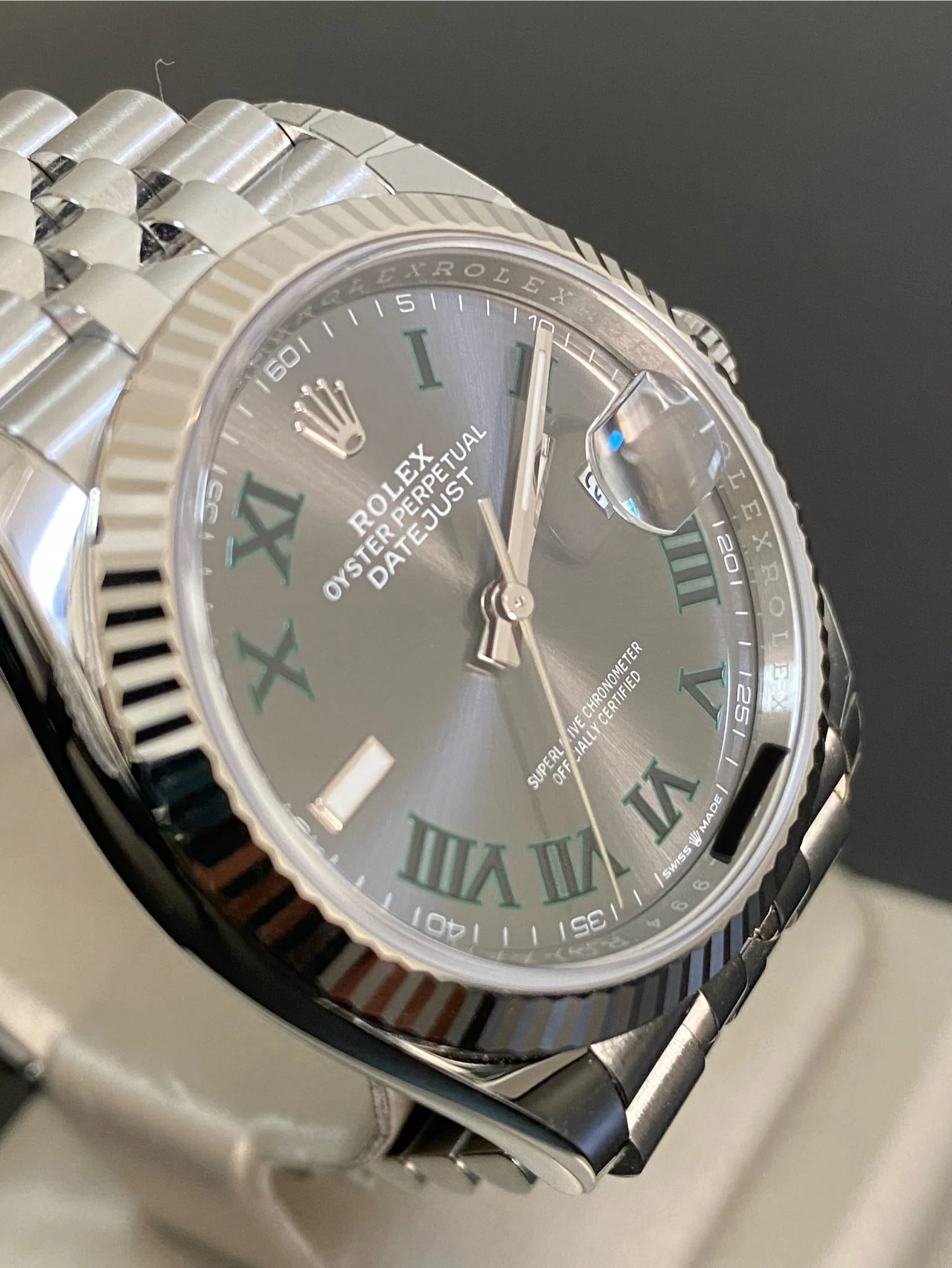 Rolex Steel Datejust 36 - 2024 - Fluted Bezel - 