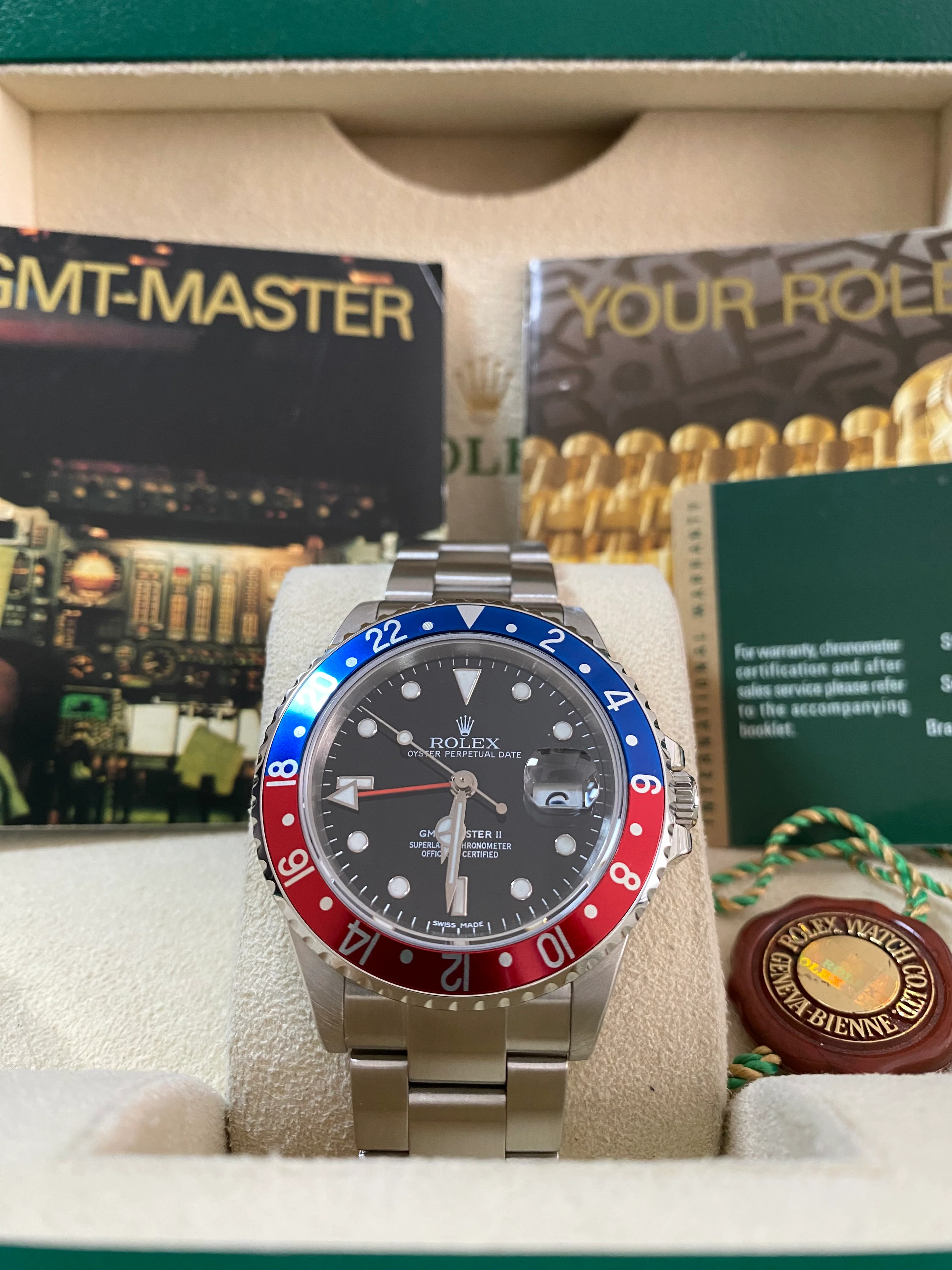 Rolex Steel GMT-Master II -  Z serial - 