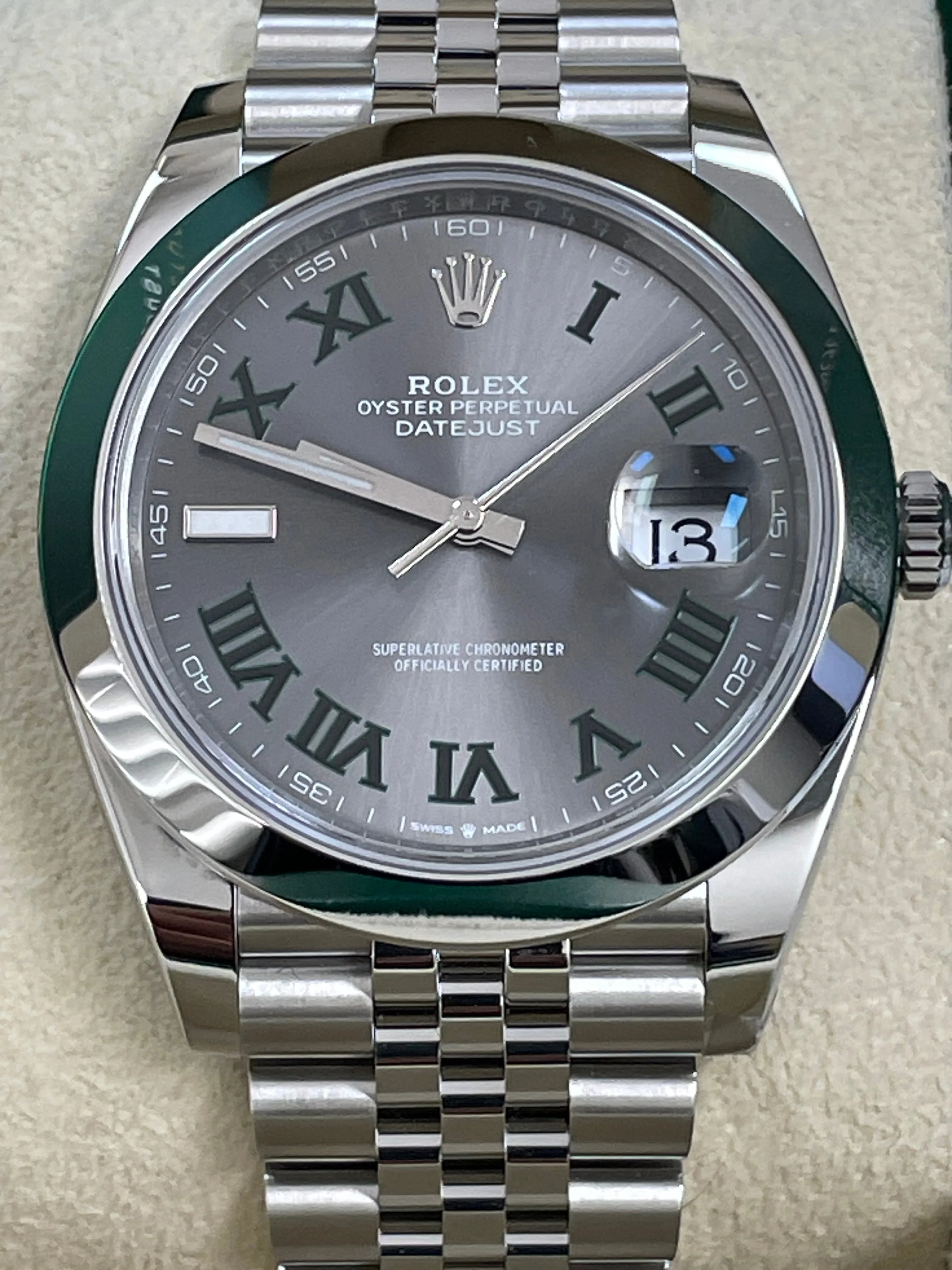 Rolex Steel Datejust 41 - 2024 - Smooth Bezel - 