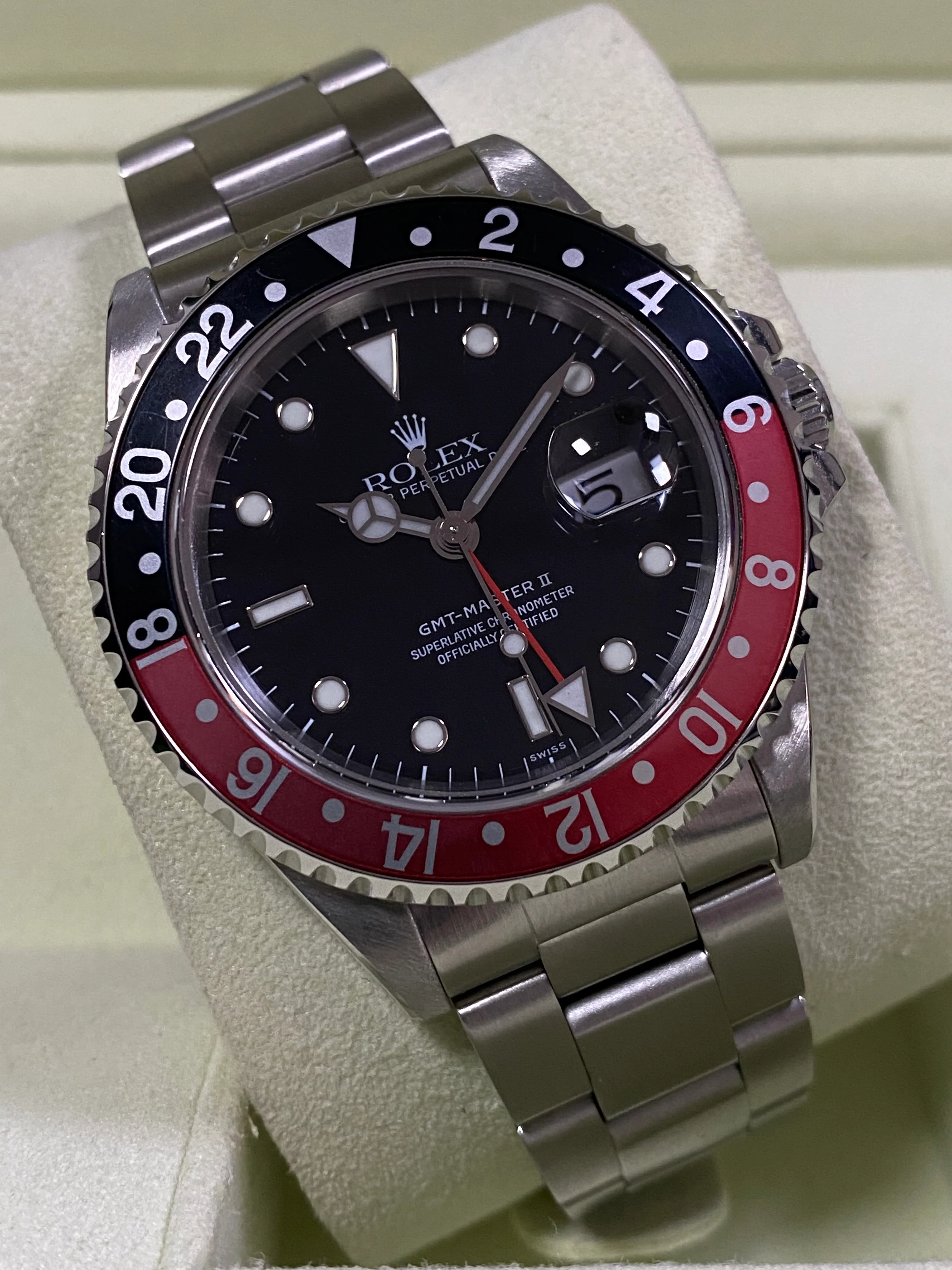 Rolex Steel GMT-Master II - A serial - 