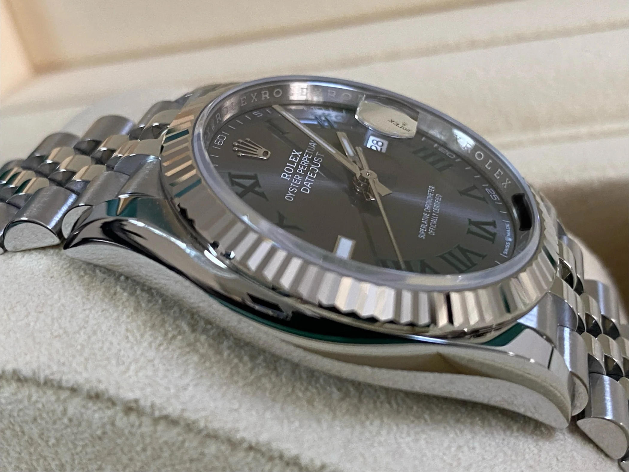 Rolex Steel Datejust 36 - 2024 - Fluted Bezel - 