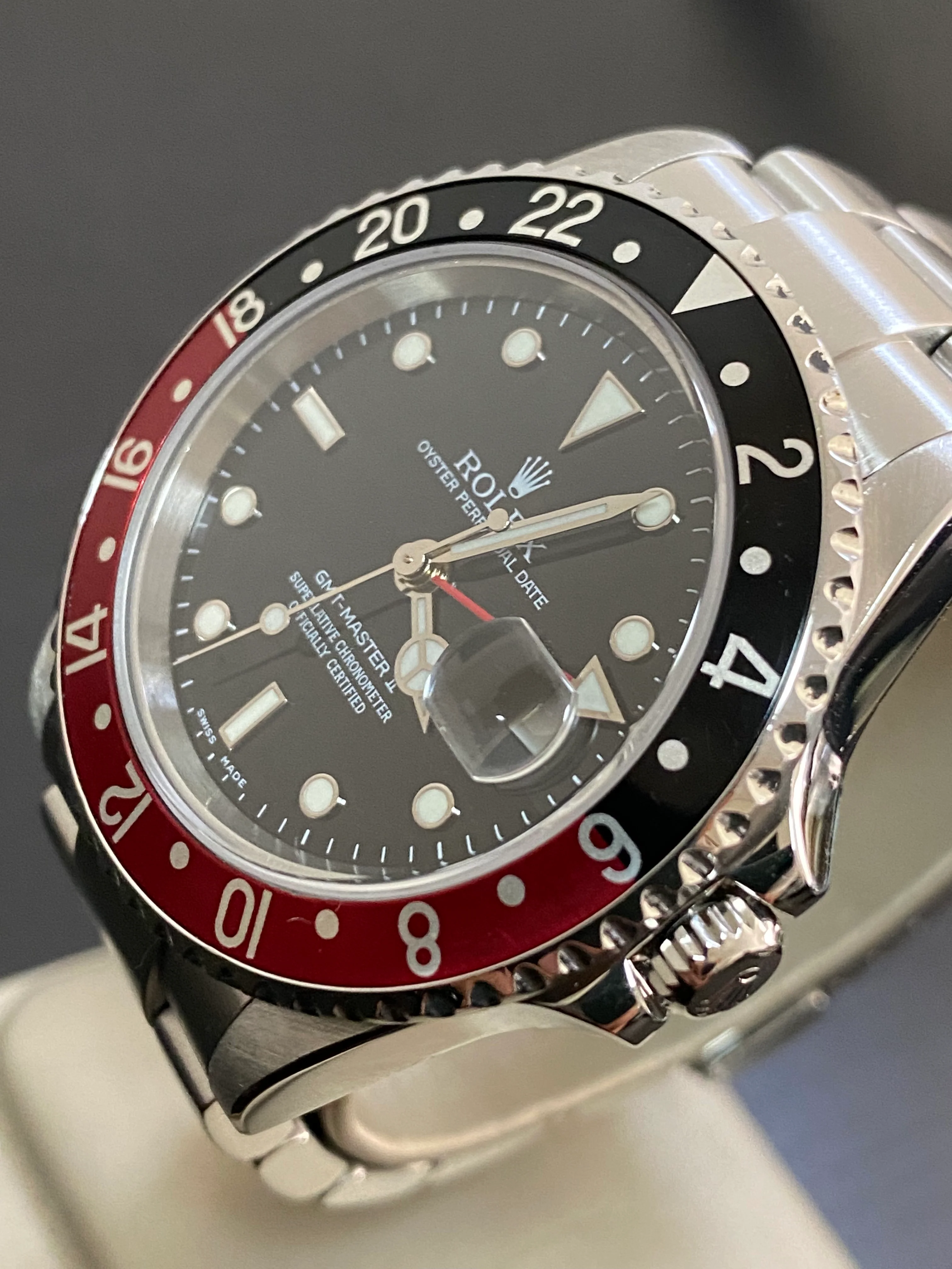 Rolex Steel GMT-Master II - D serial - 