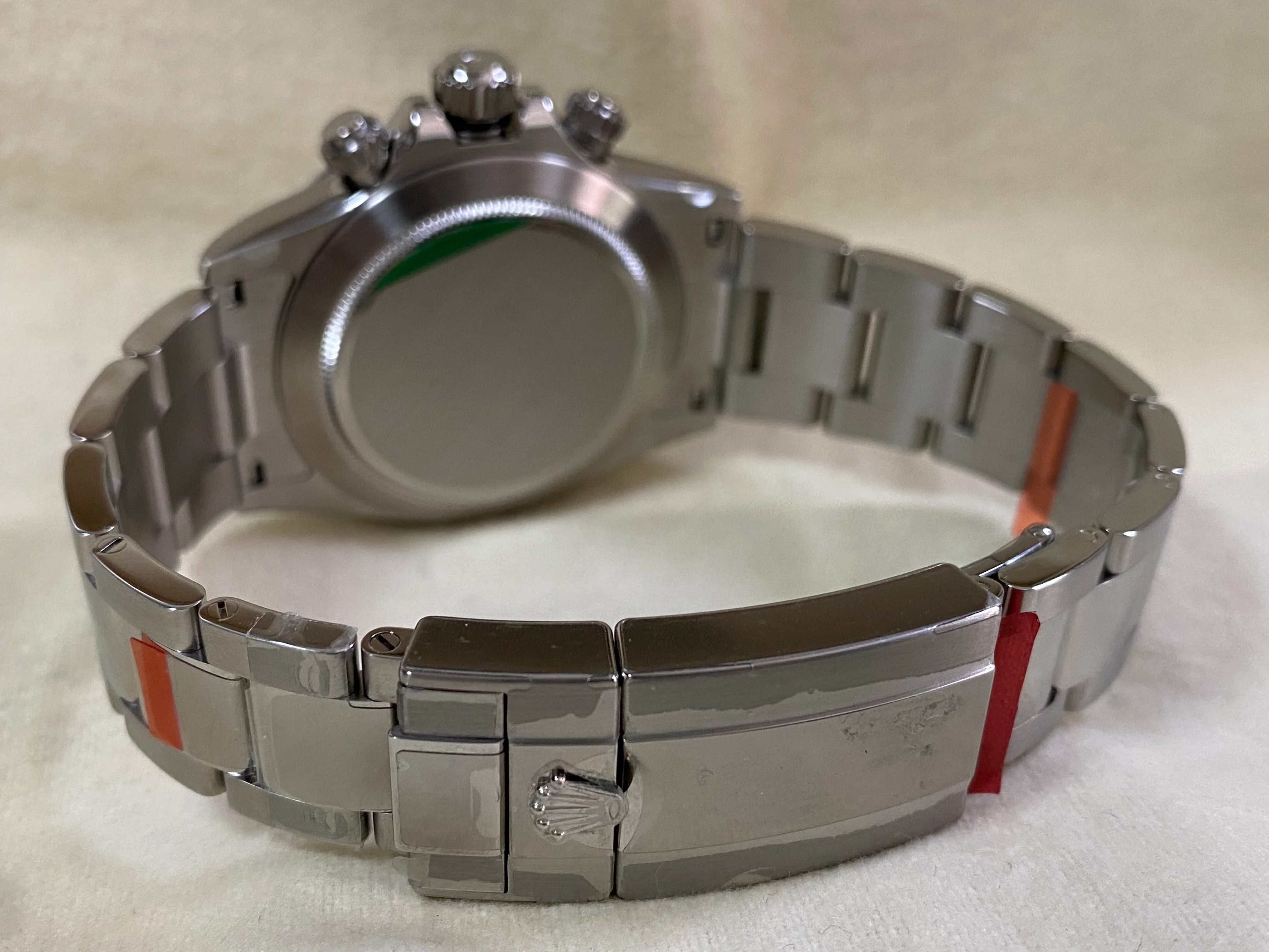 Rolex Steel Cosmograph Daytona - White Index Dial - 116520 - *FULL STICKERS*