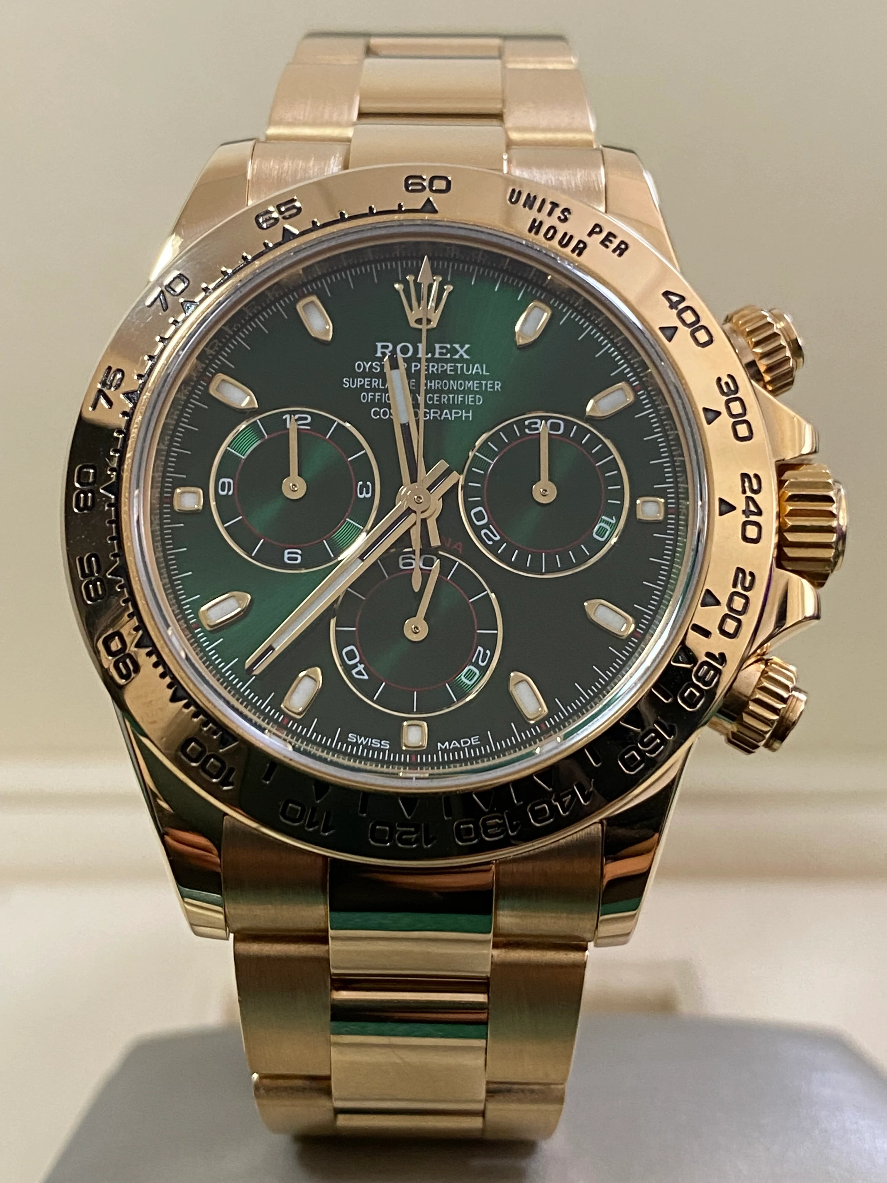 Rolex Yellow Gold Cosmograph Daytona -  2017 - 