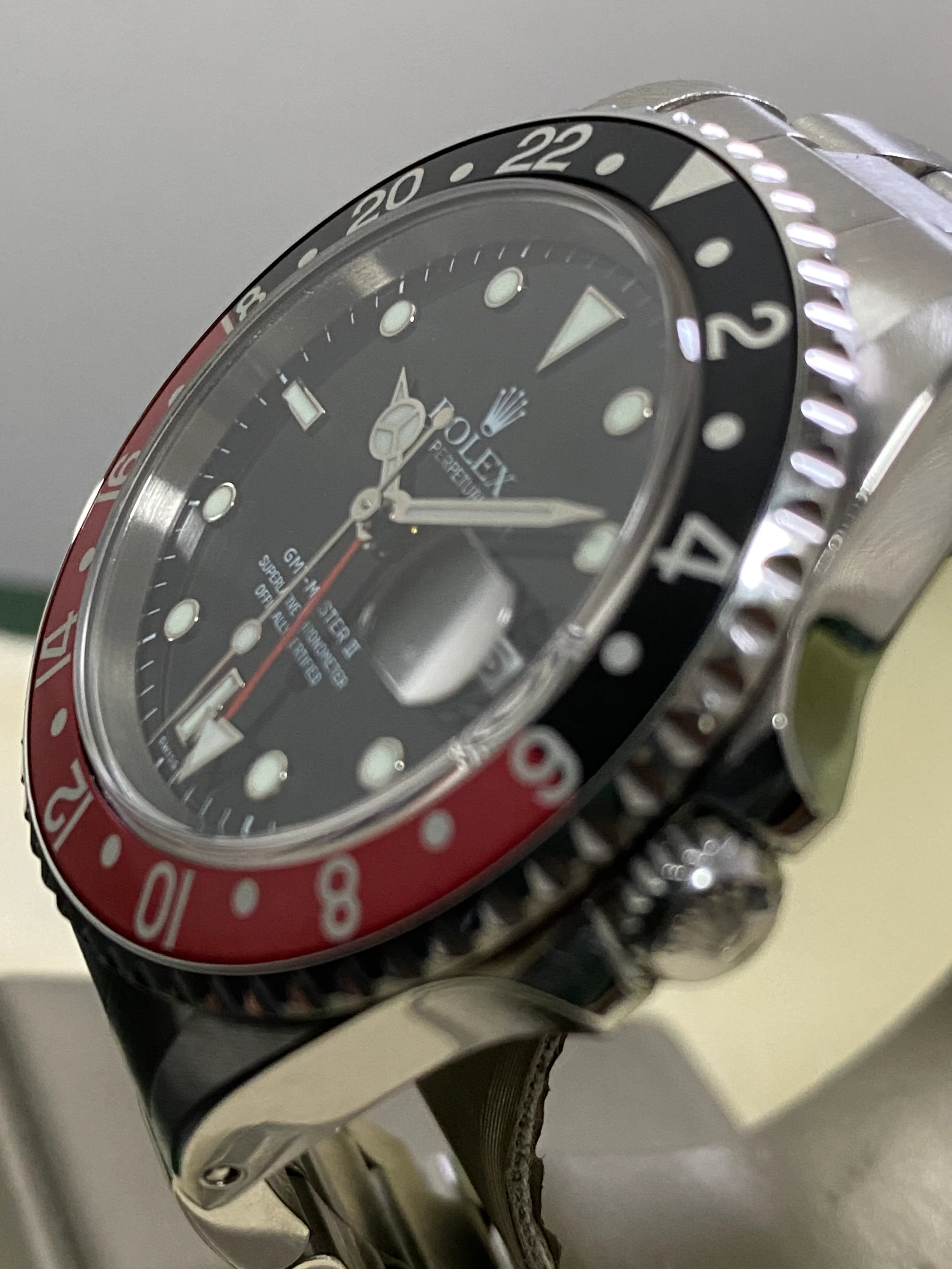 Rolex Steel GMT-Master II - A serial - 