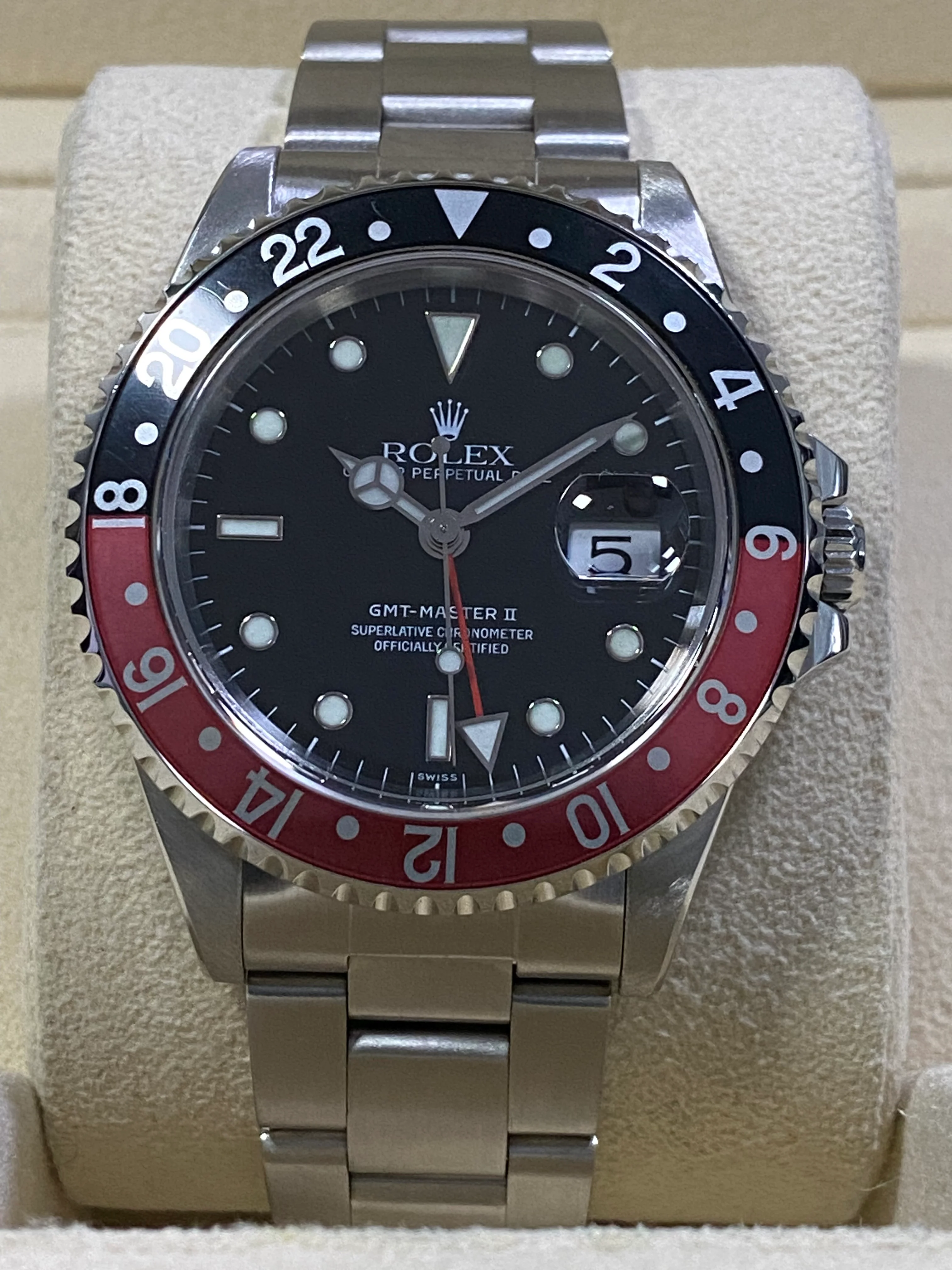 Rolex Steel GMT-Master II - A serial - 