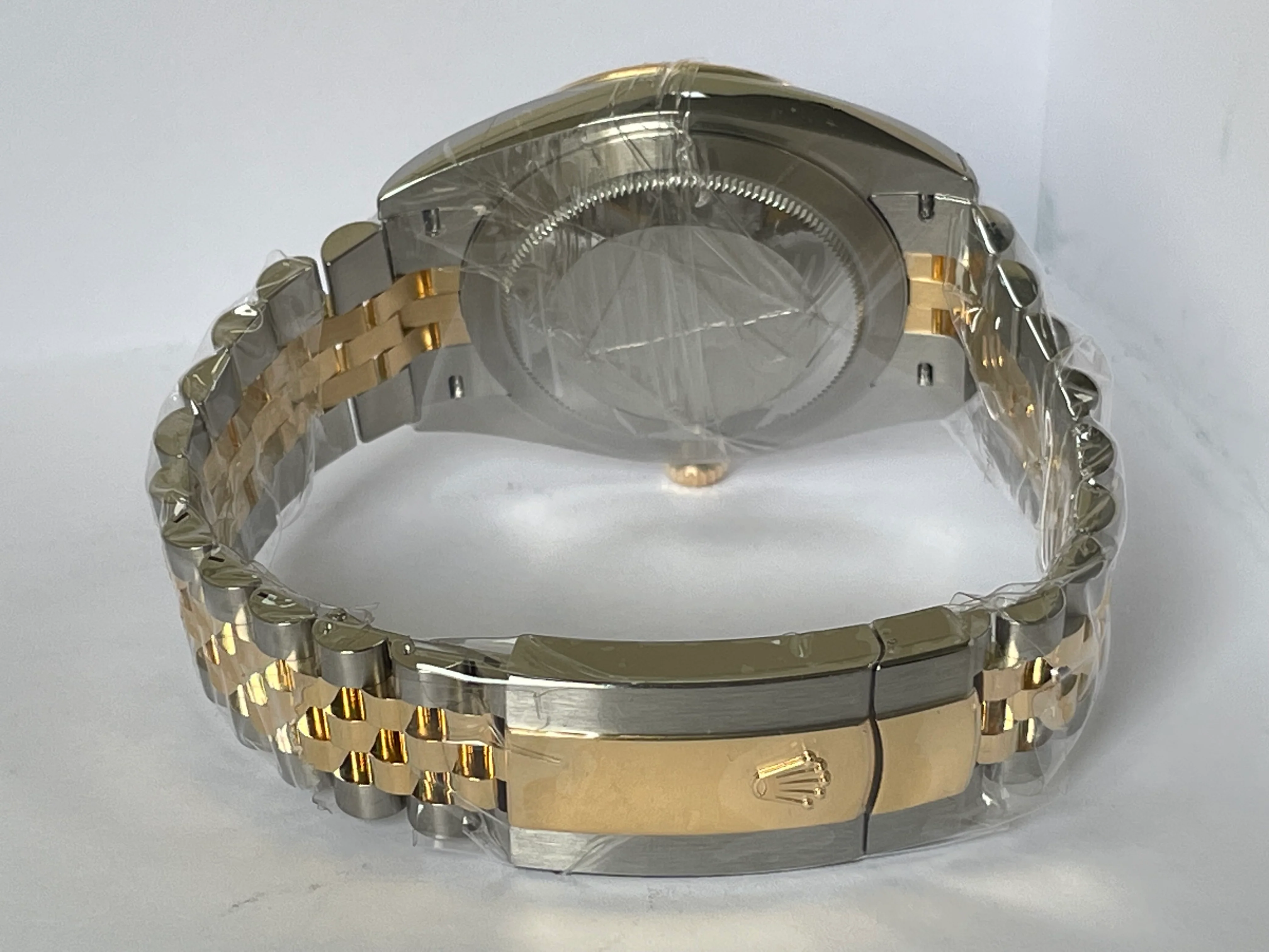 Rolex Steel and Yellow Gold Datejust 41 - 2023 - Fluted Bezel - 
