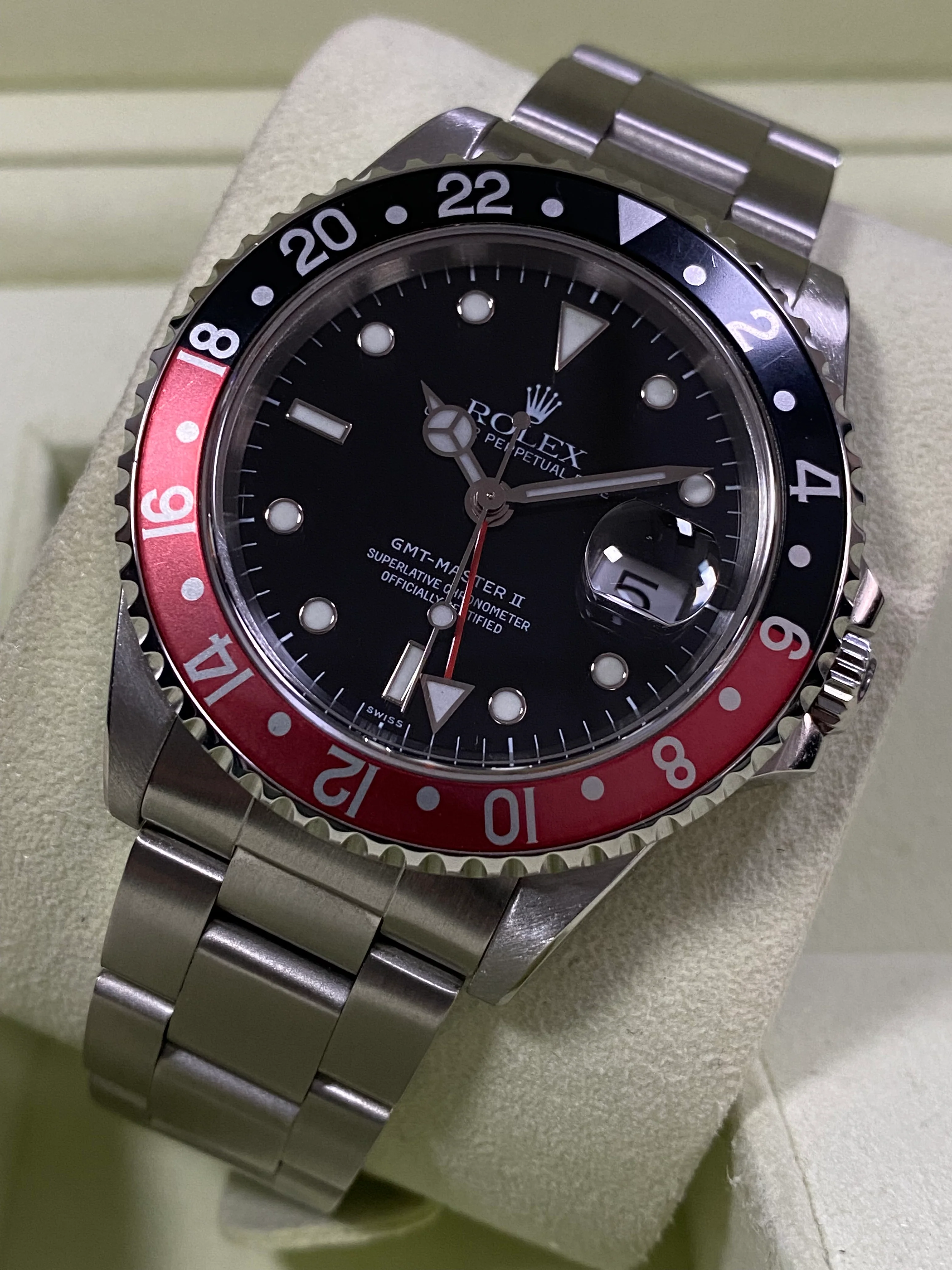 Rolex Steel GMT-Master II - A serial - 