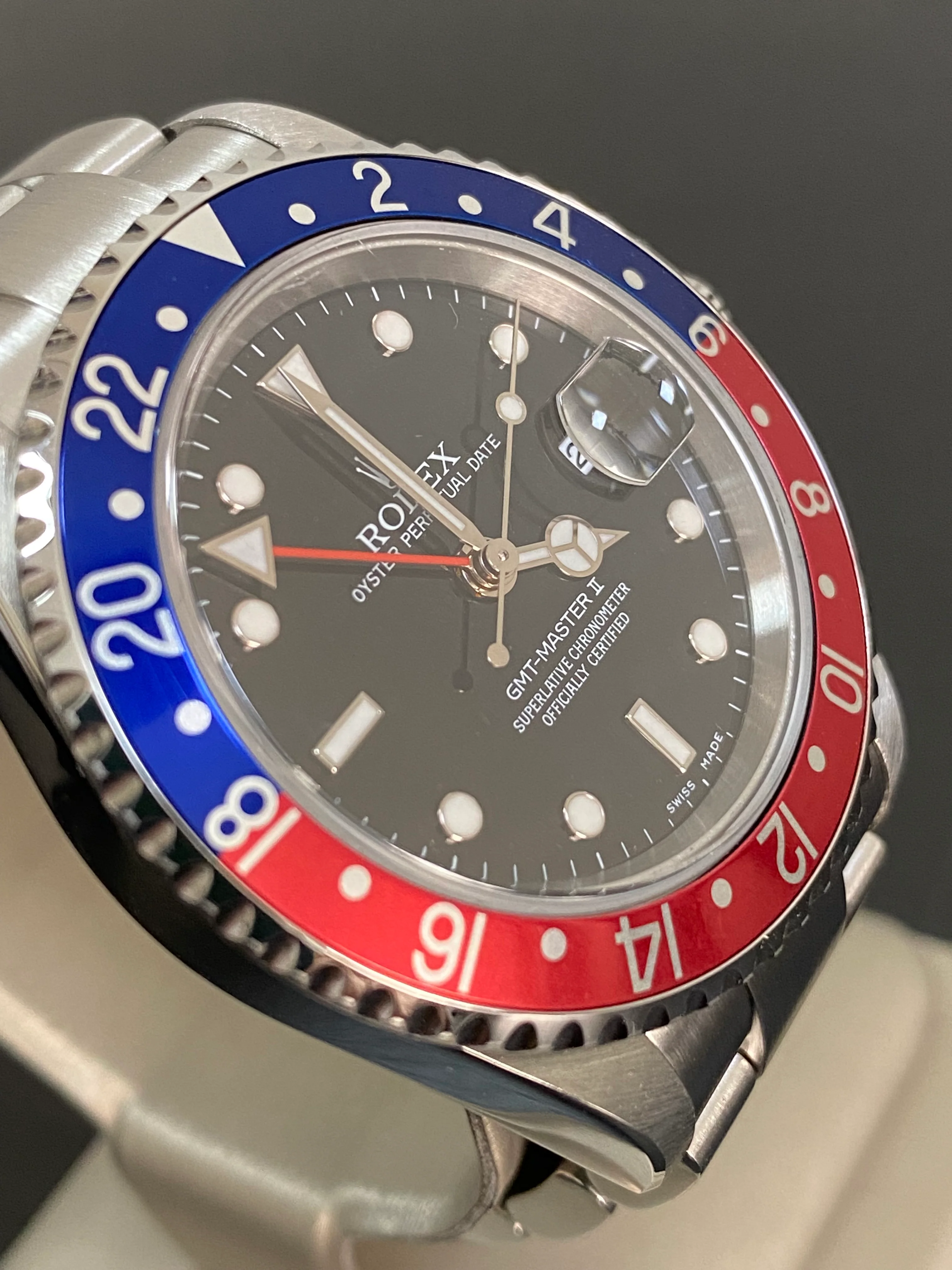 Rolex Steel GMT-Master II -  D serial - 