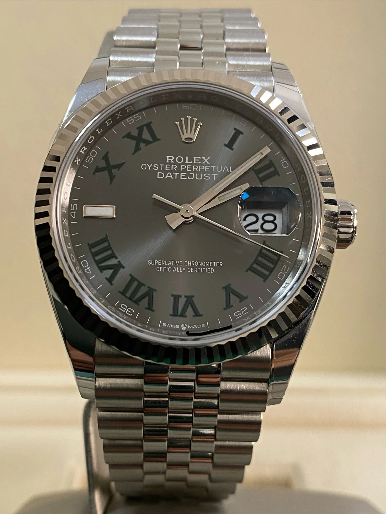 Rolex Steel Datejust 36 - 2024 - Fluted Bezel - 