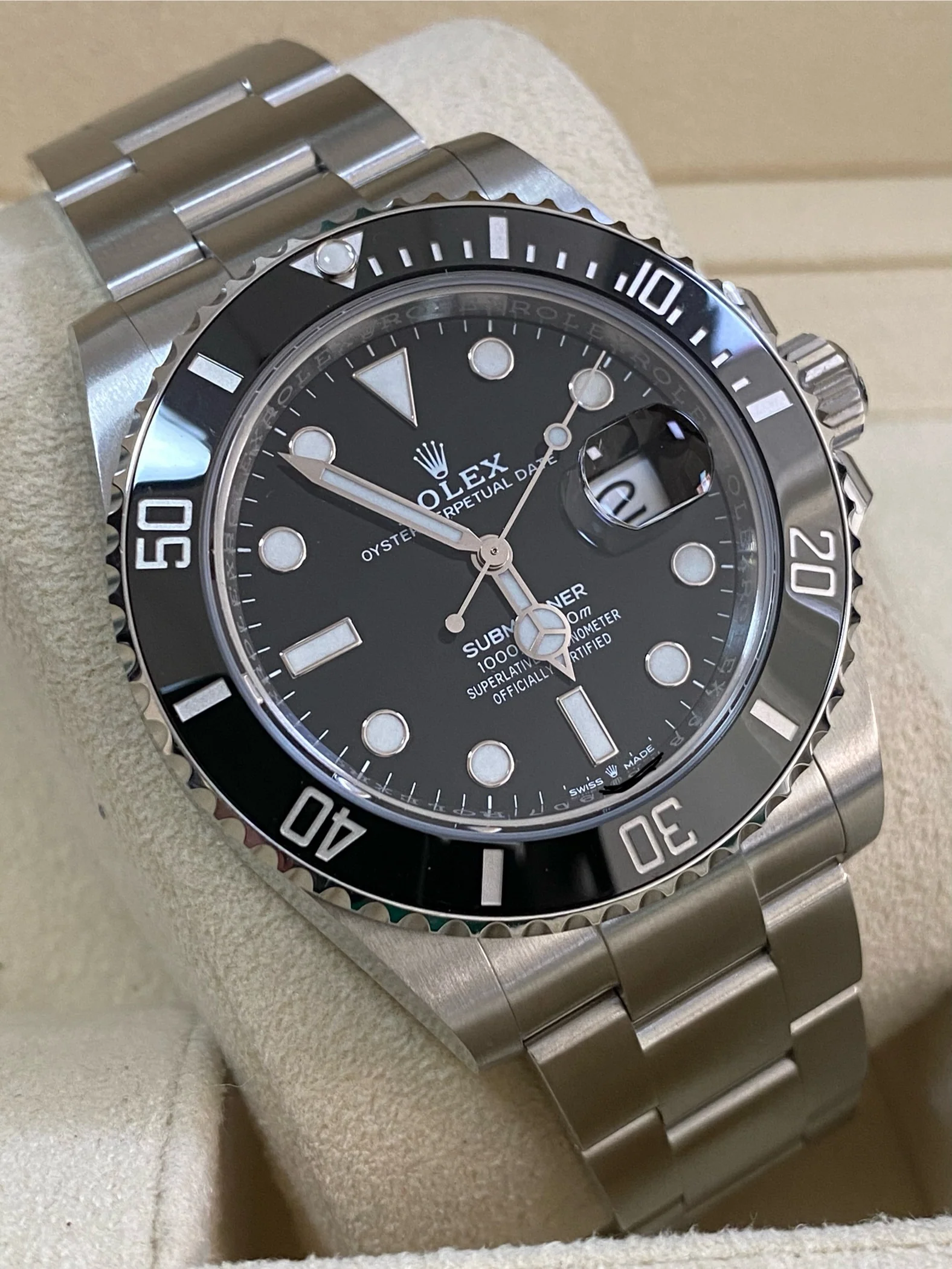 Rolex Steel Submariner Date - 2023 - Black Bezel - Black Dial - 126610LN