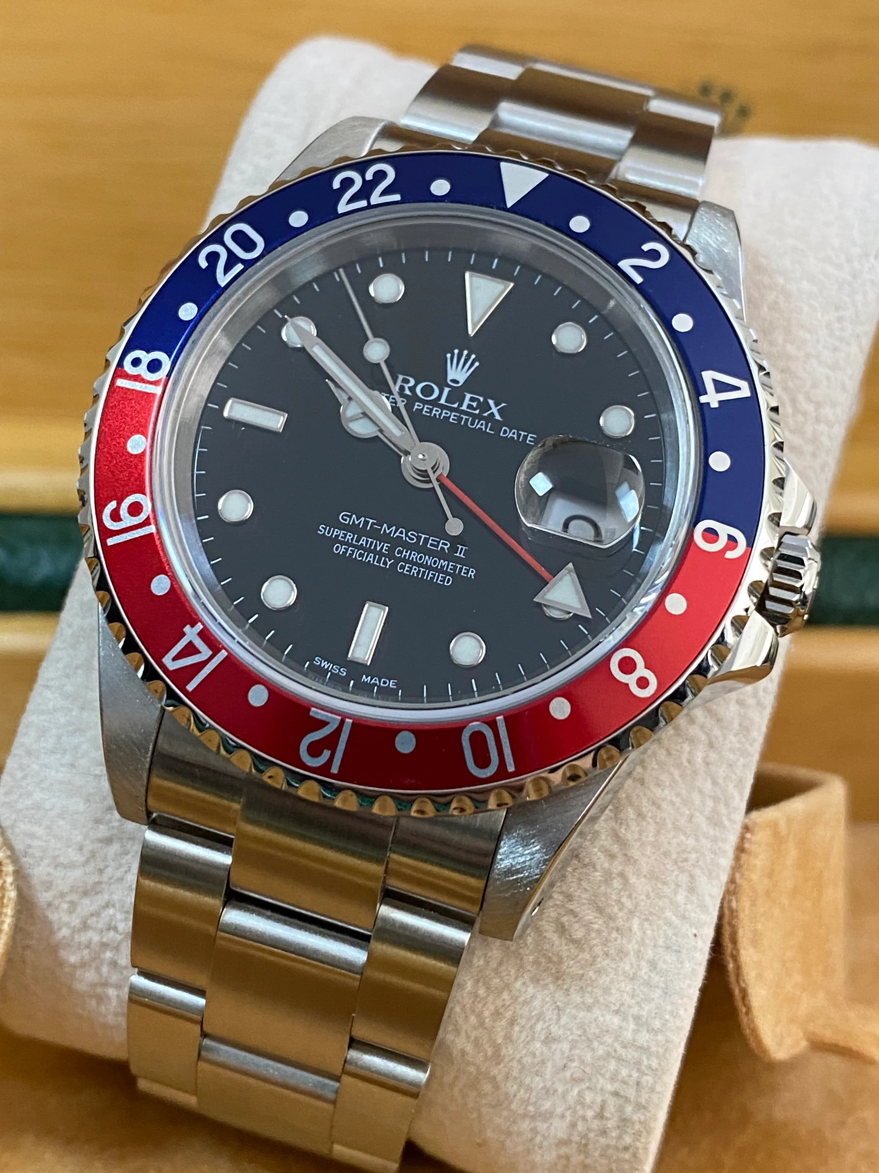 Rolex Steel GMT-Master II -  A Serial - 