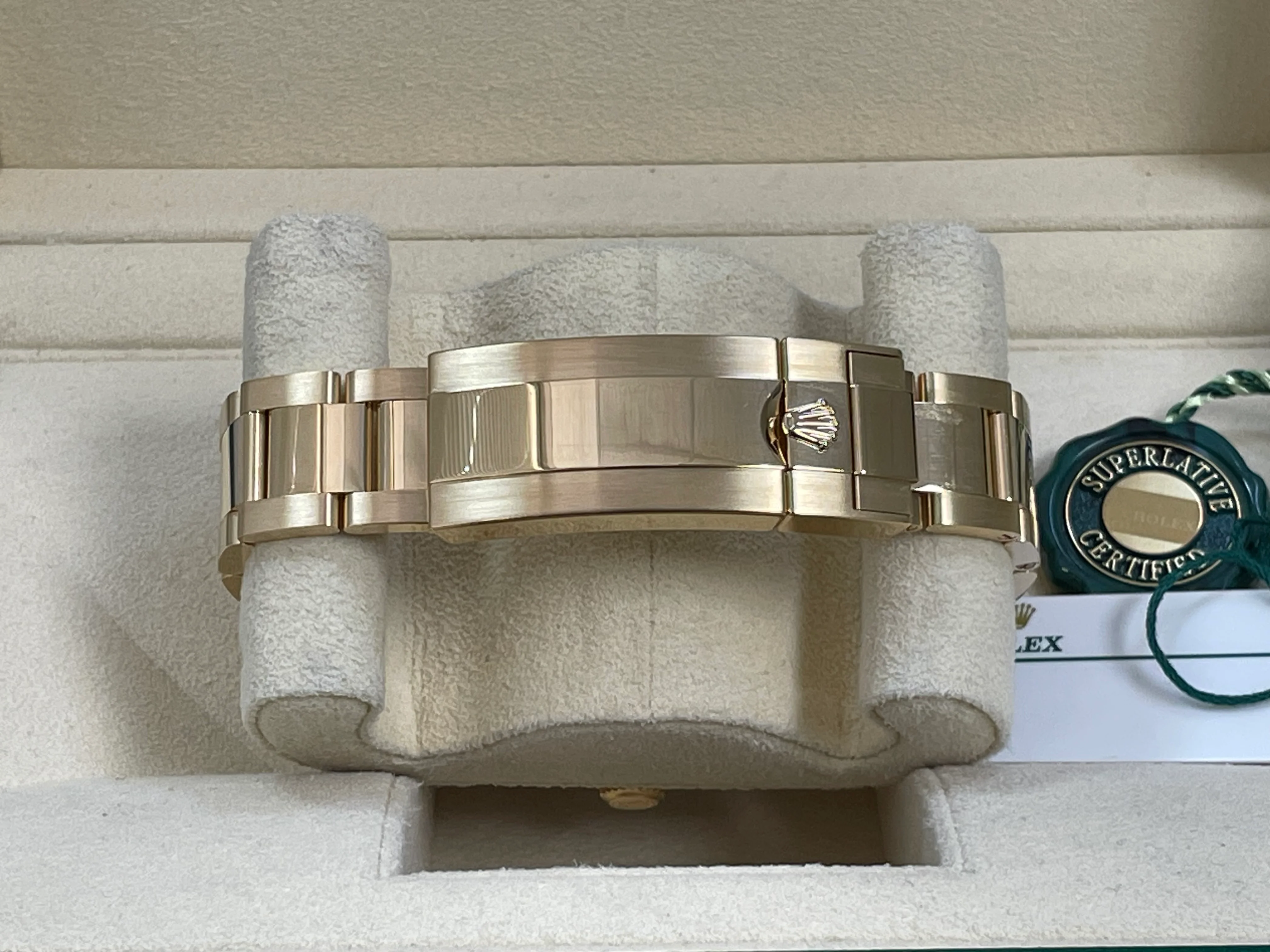 Rolex Yellow Gold Submariner Date - 2020 - Blue Bezel - Blue Dial - 116618LB