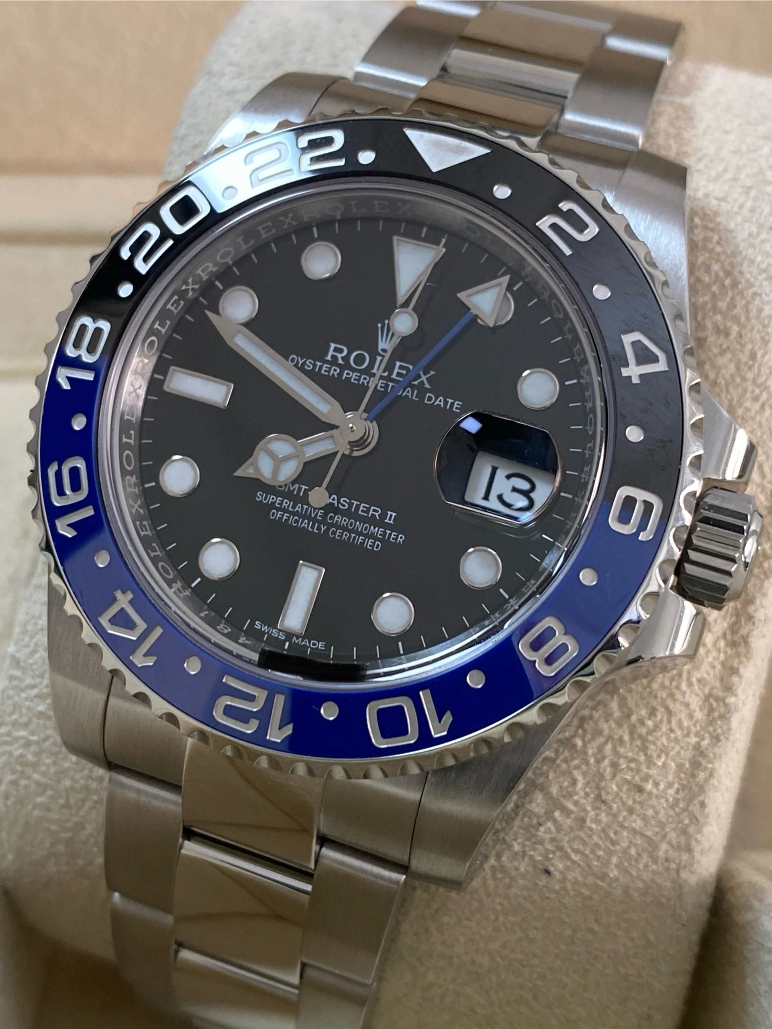 Rolex Steel GMT-Master II - 2015 - 
