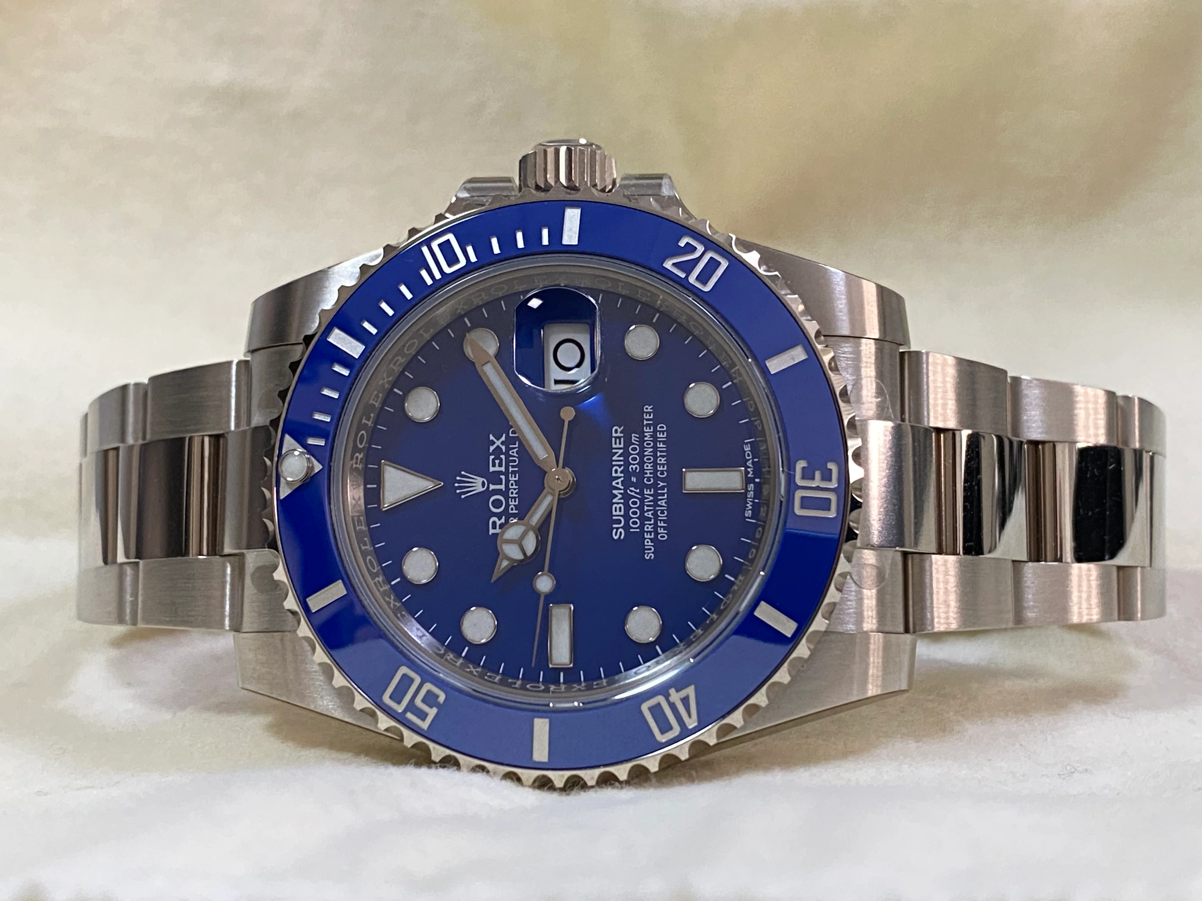 Rolex White Gold Submariner Date - 2018 - 