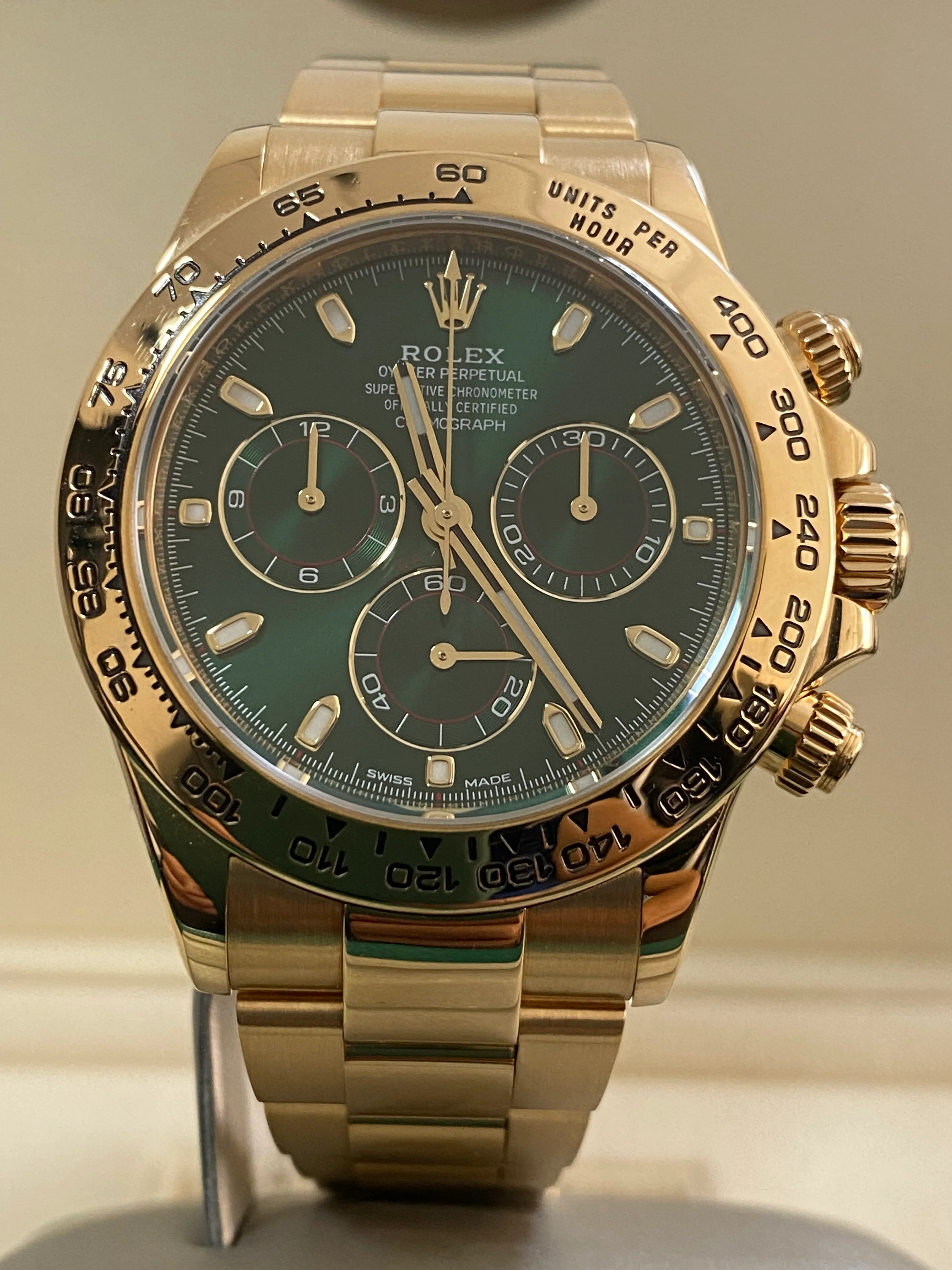 Rolex Yellow Gold Cosmograph Daytona -  2018 - 