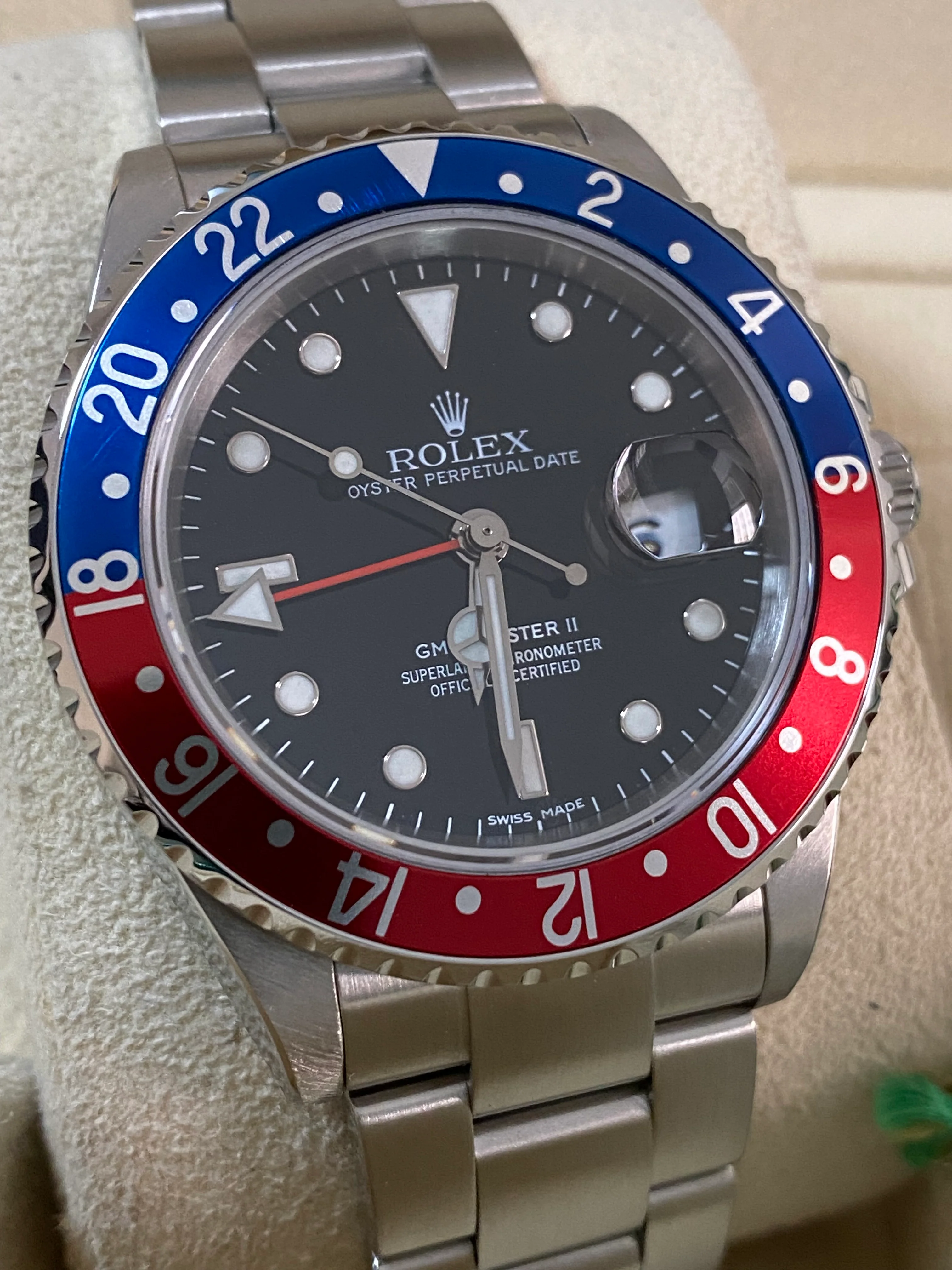 Rolex Steel GMT-Master II -  Z serial - 