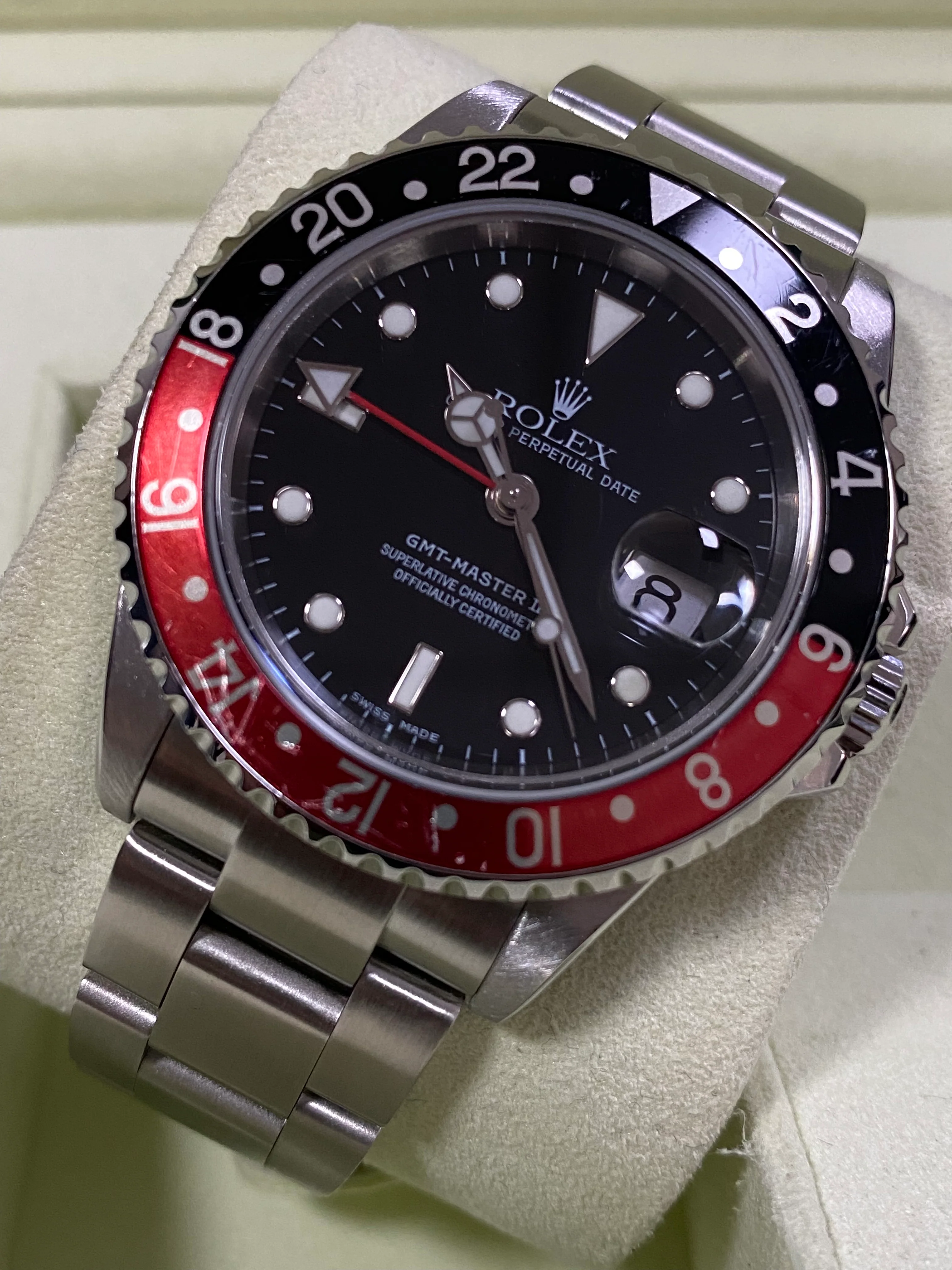 Rolex Steel GMT-Master II - F serial - 