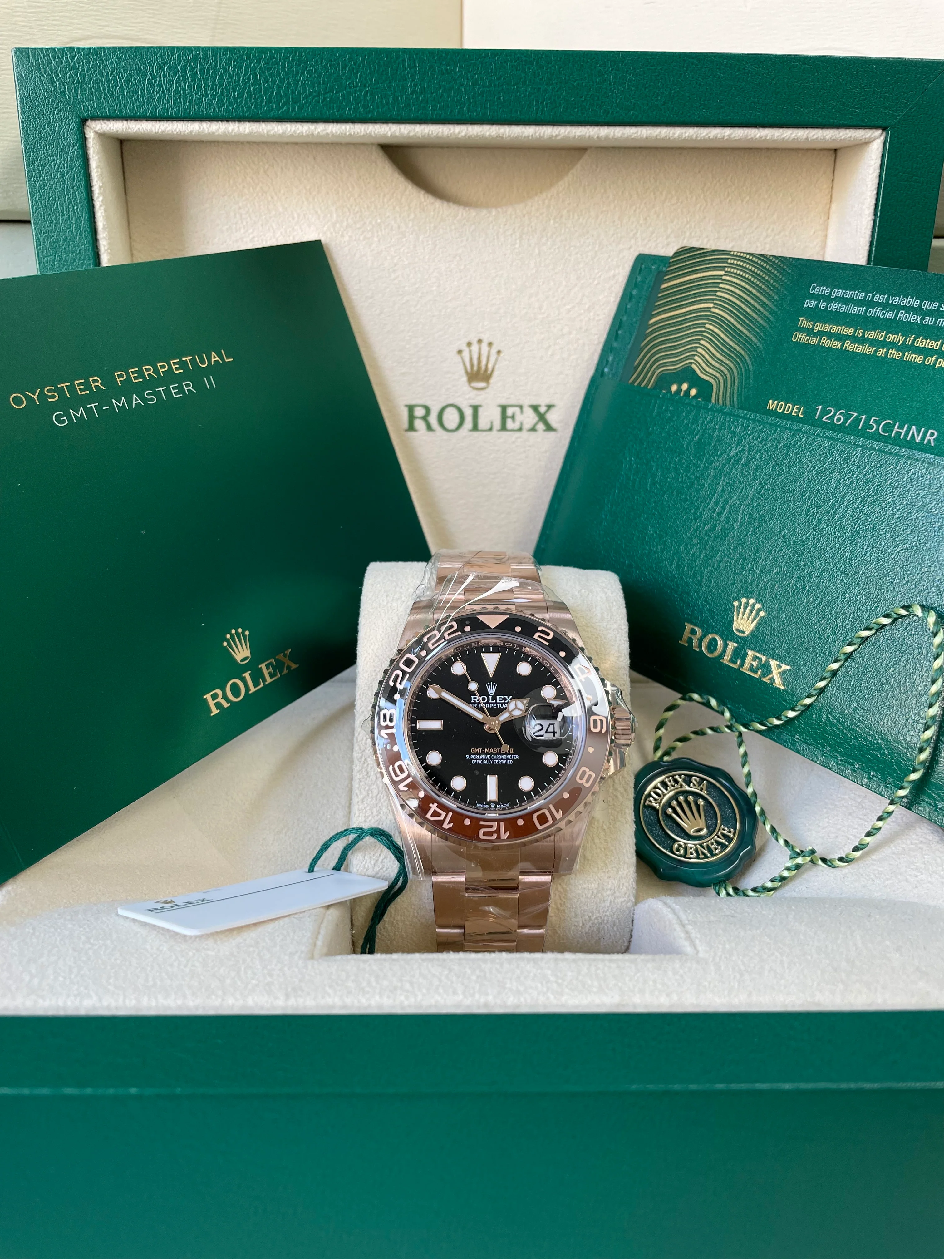 Rolex Everose Gold GMT-Master II - 2024 - 