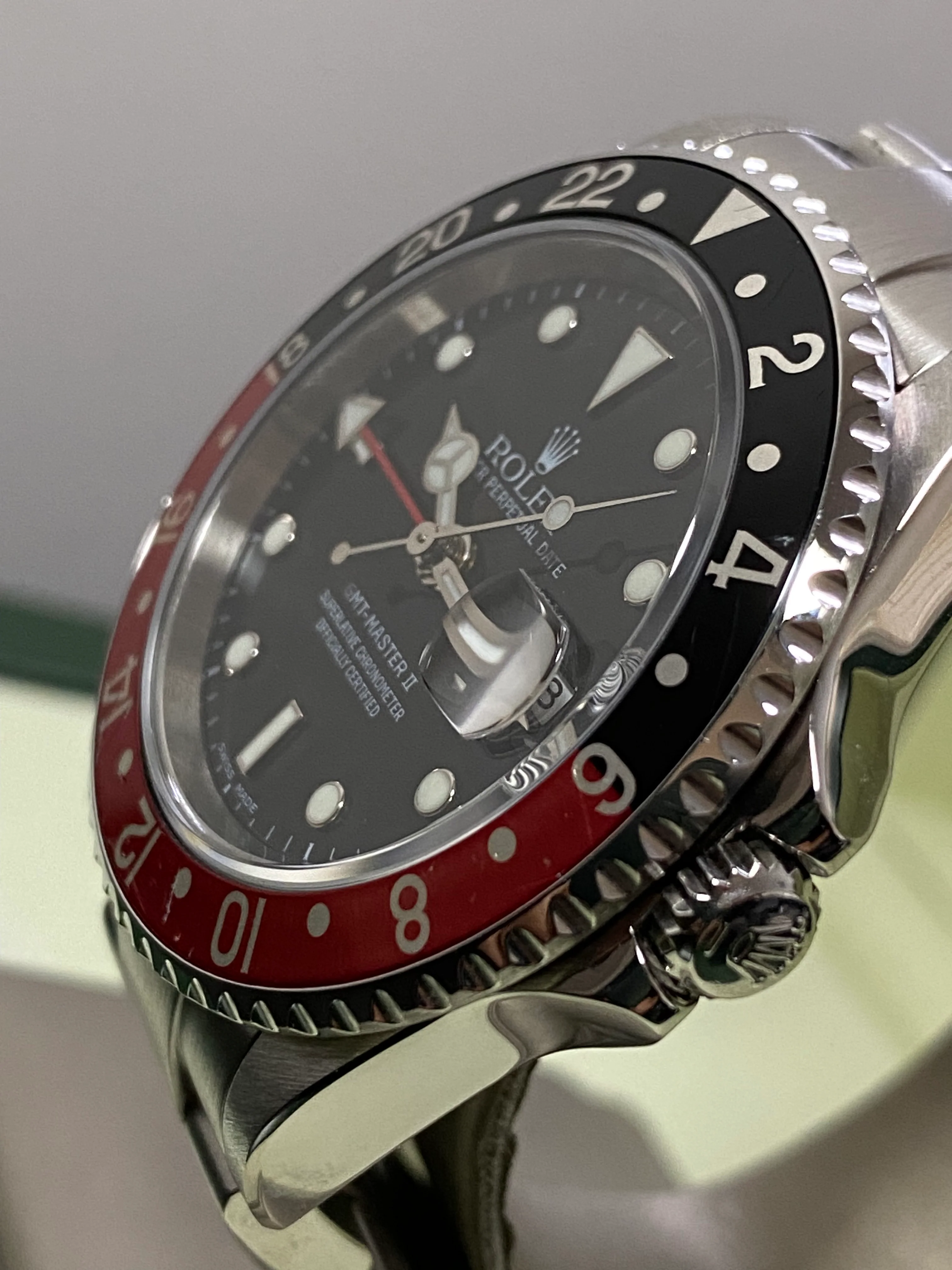 Rolex Steel GMT-Master II - F serial - 