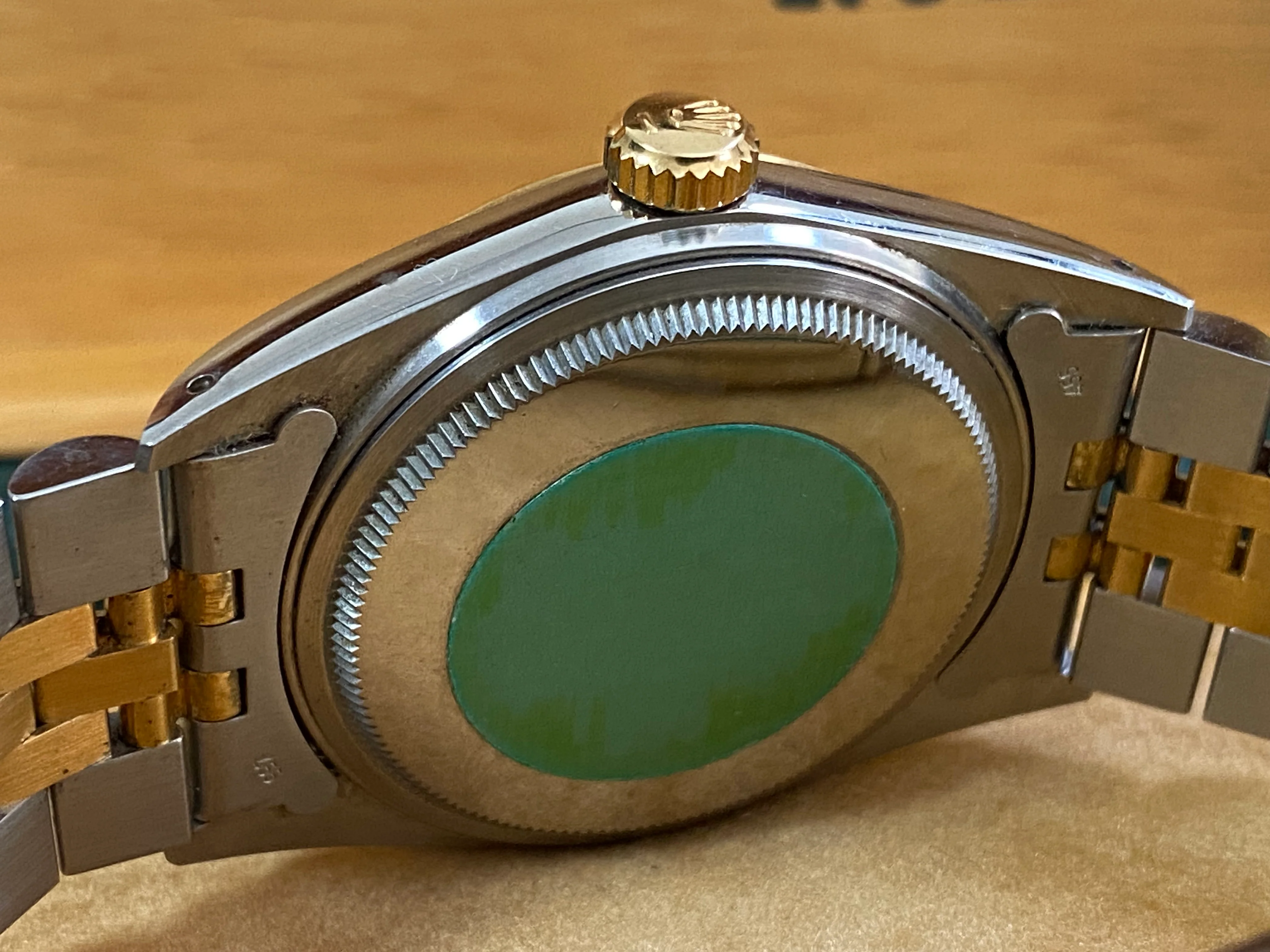 Rolex Steel and Yellow Gold Datejust 36 - 1985 - Fluted Bezel - Champagne Index Dial - Jubilee Bracelet - 16013 *UNPOLISHED*