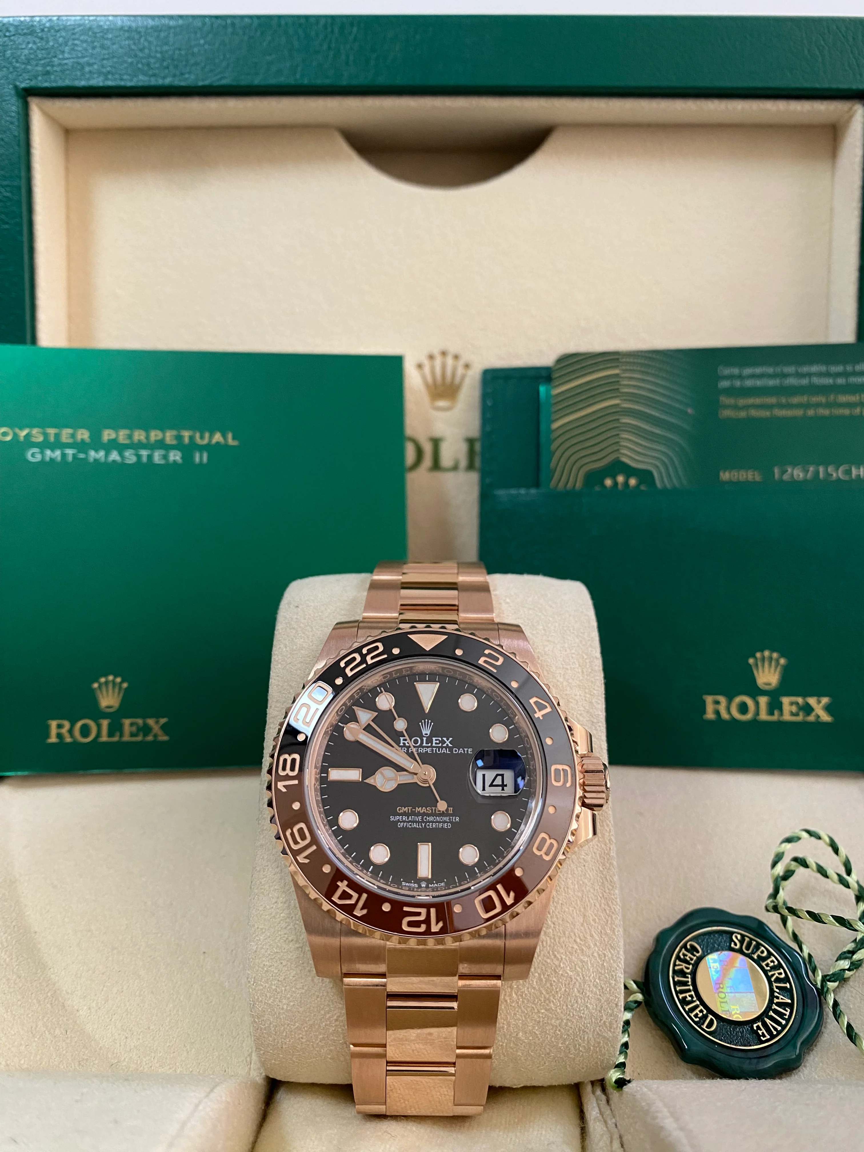 Rolex Everose Gold GMT-Master II - 2022 - 