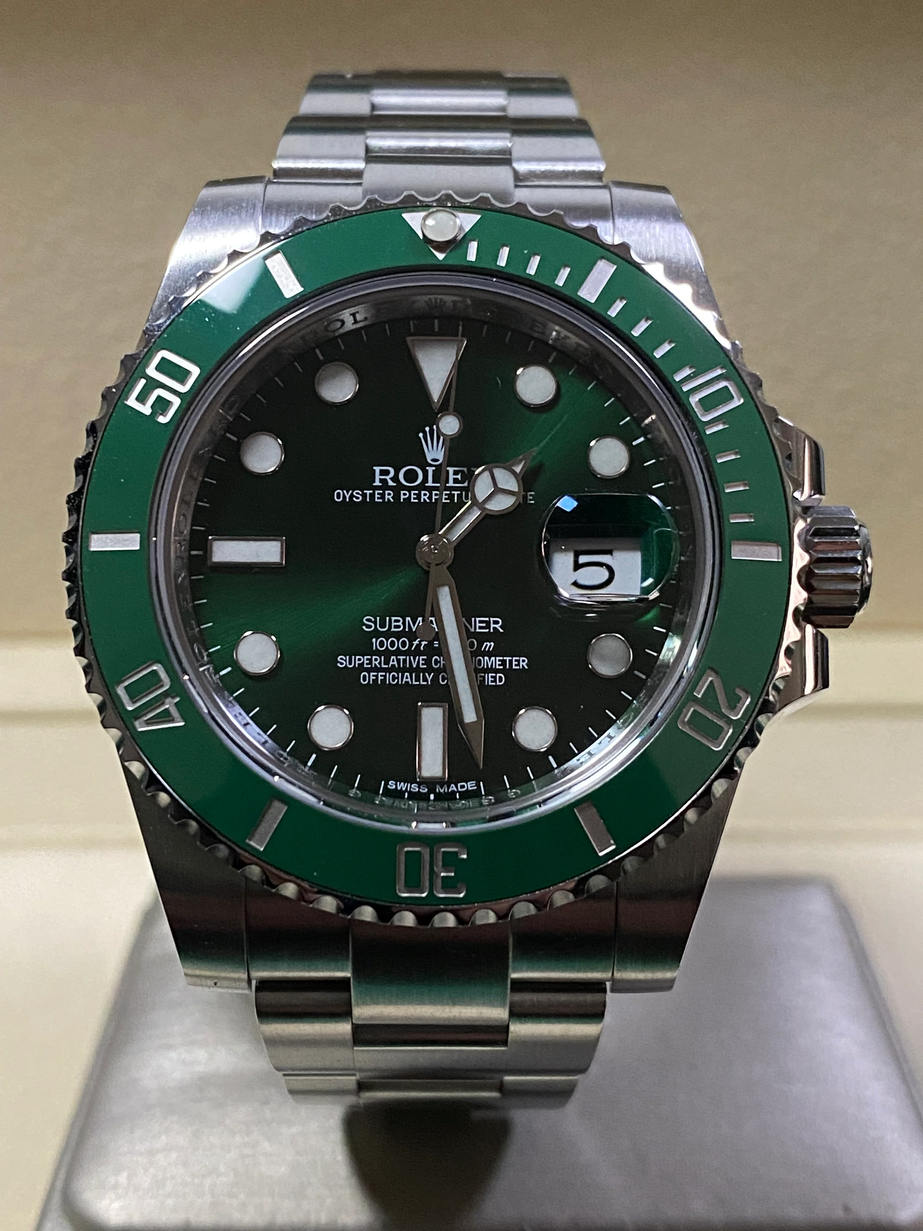Rolex Steel Submariner Date - 2013 - 