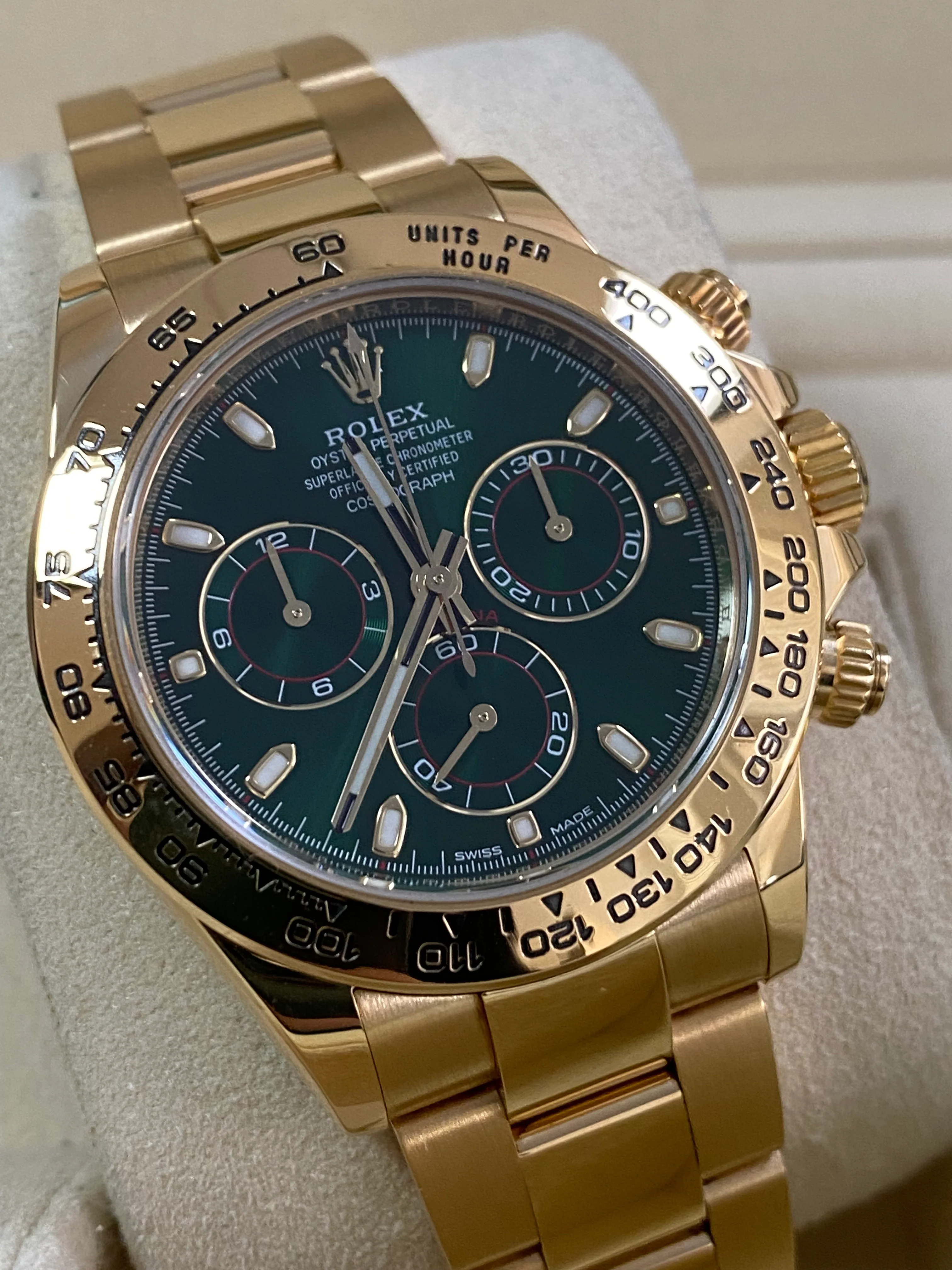 Rolex Yellow Gold Cosmograph Daytona -  2017 - 