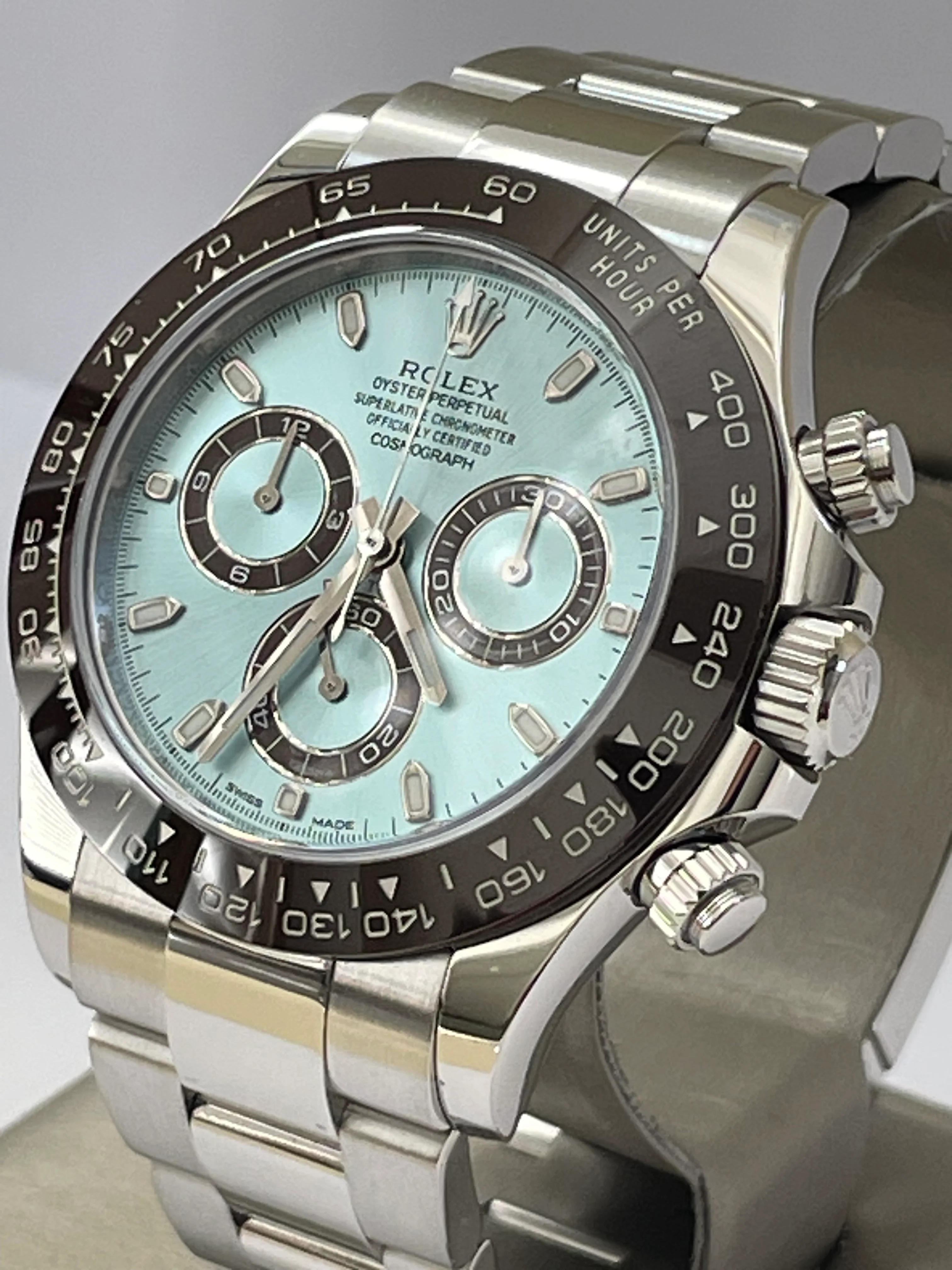 Rolex Platinum Cosmograph Daytona - 2023 - Ice Blue Dial - 116506