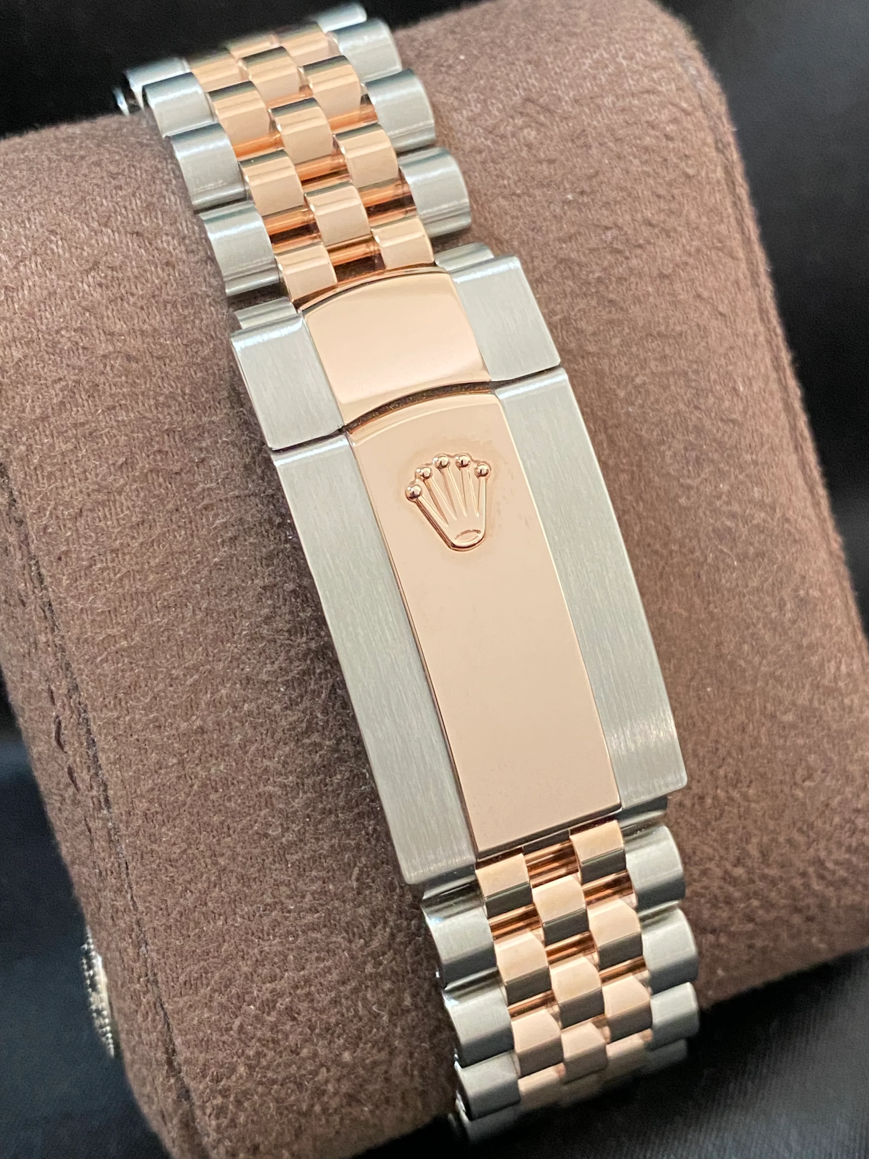 Rolex Steel and Everose Gold Datejust 41 - 2024 - Fluted Bezel - 