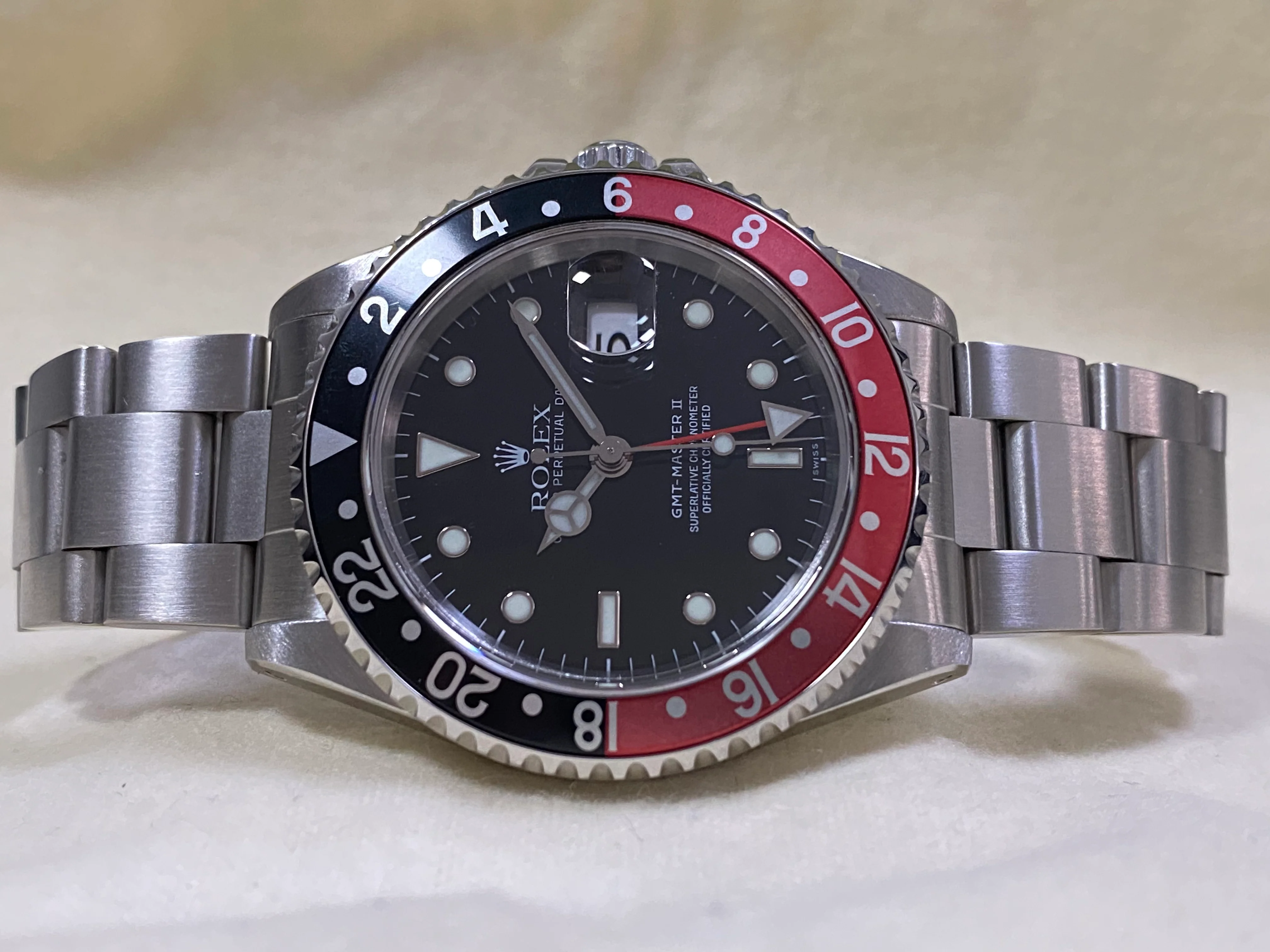Rolex Steel GMT-Master II - A serial - 