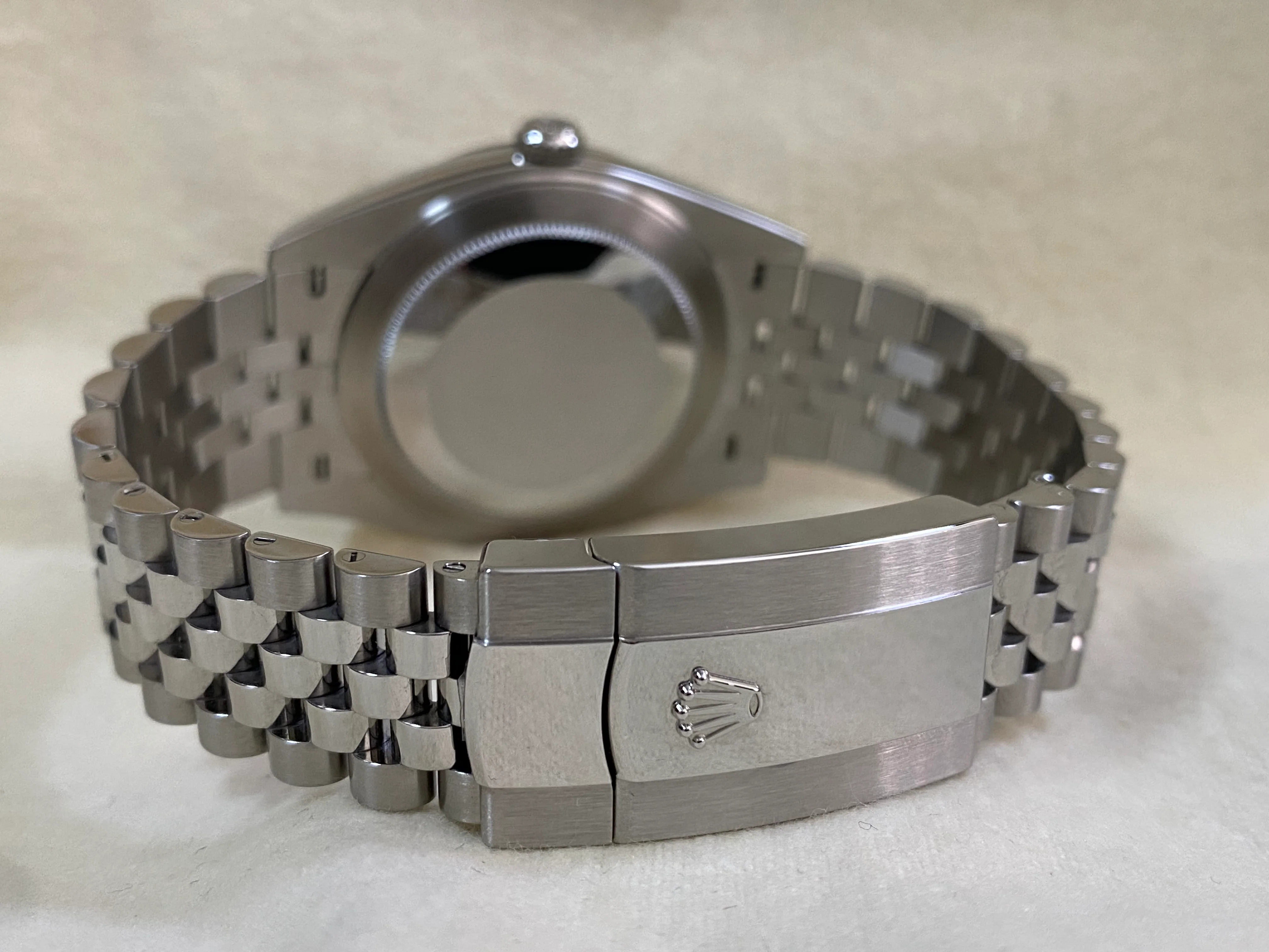 Rolex Steel and White Gold Datejust 41 - 2024 - Fluted Bezel - 