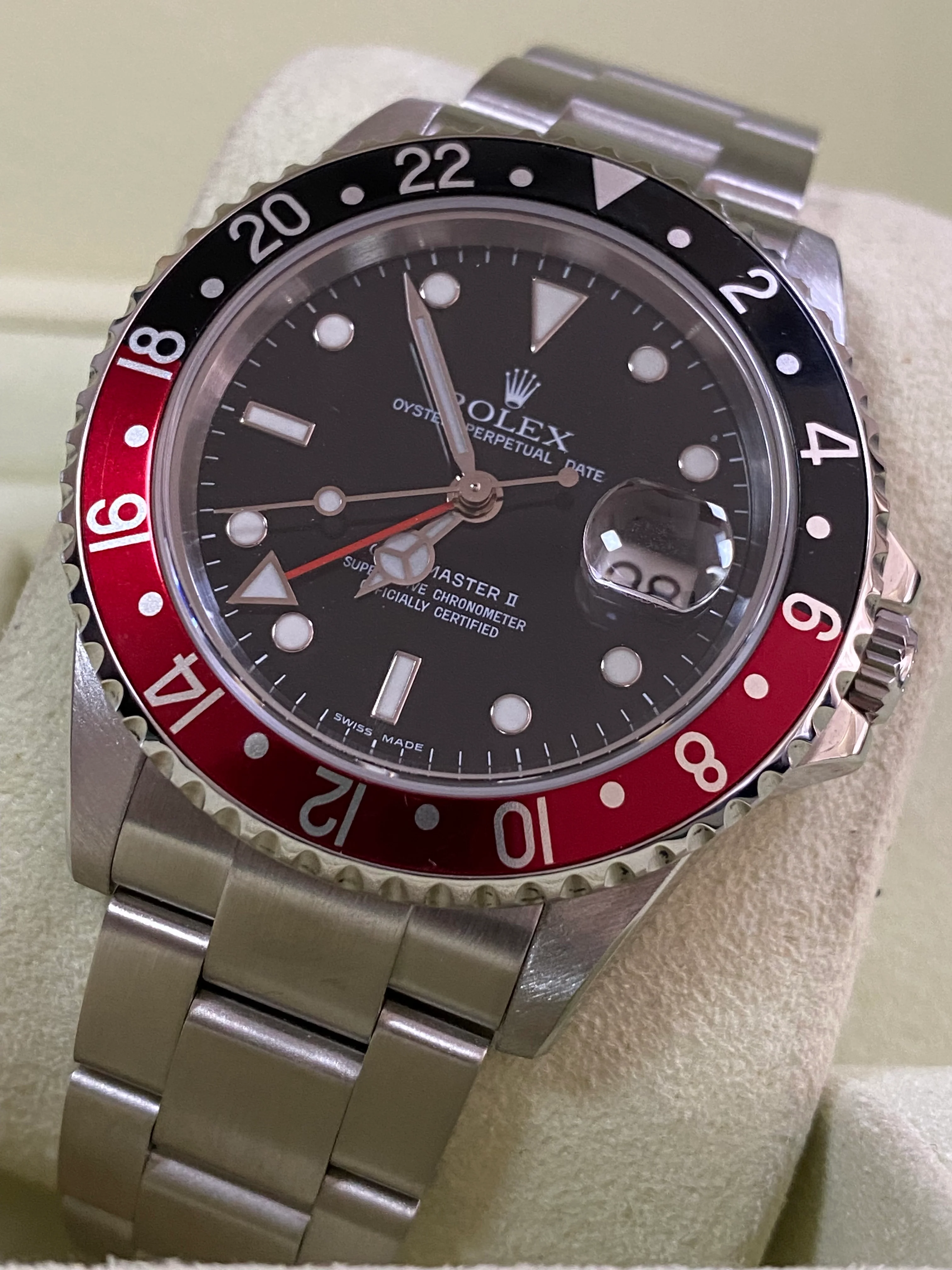 Rolex Steel GMT-Master II - Z serial - 