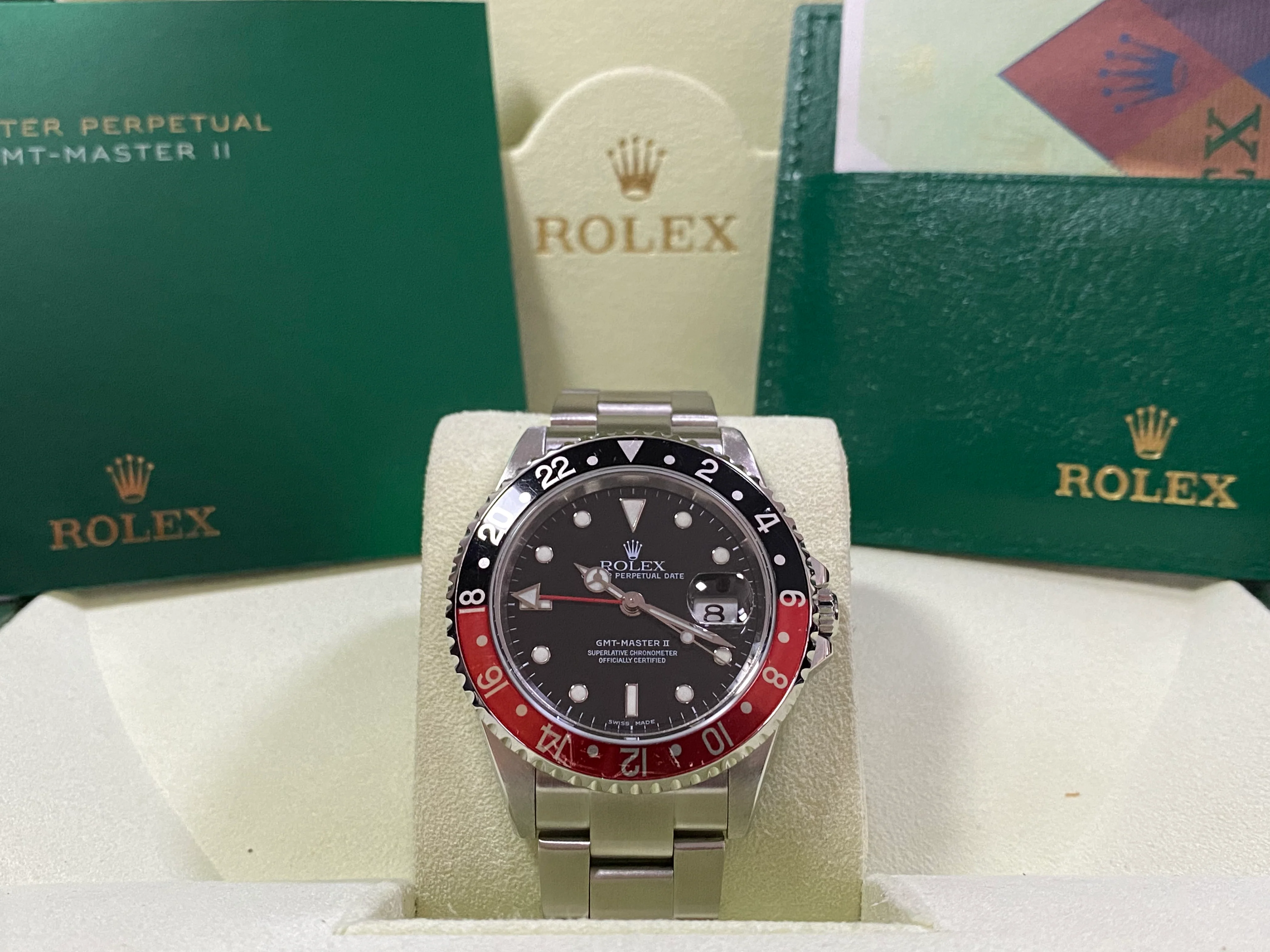 Rolex Steel GMT-Master II - F serial - 