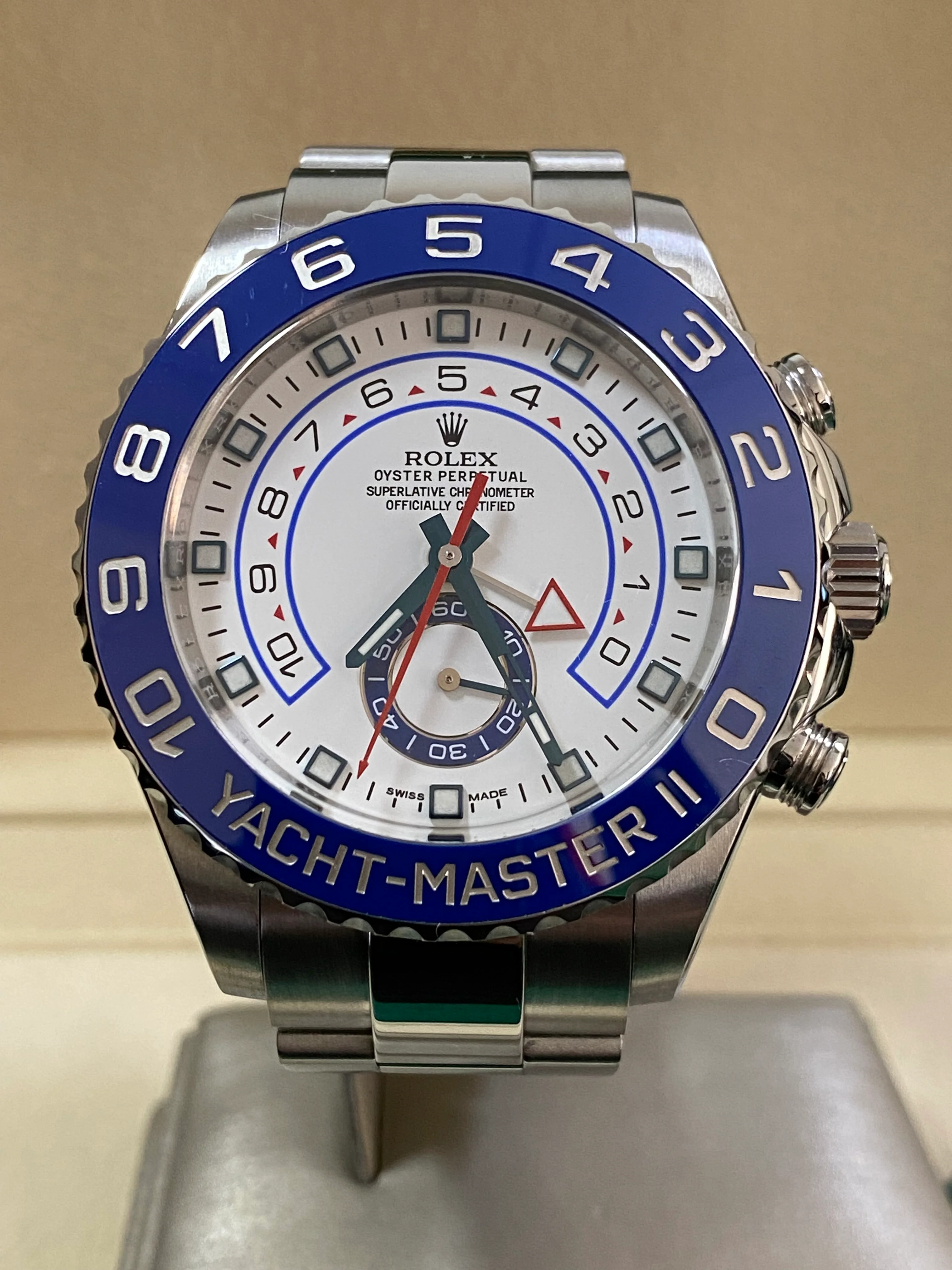 Rolex Steel Yacht-Master II - 2014 - White Dial - 116680