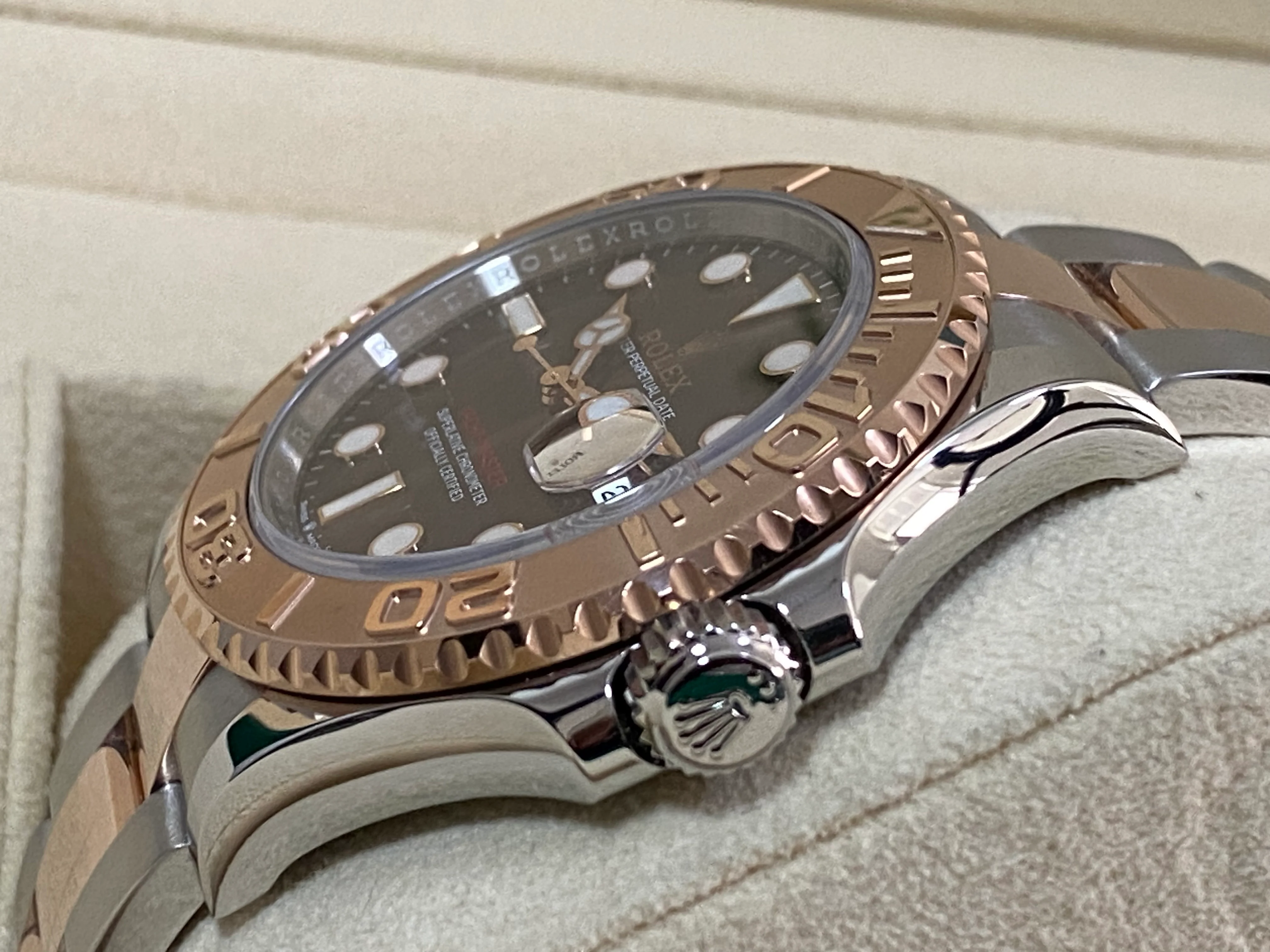 Rolex Steel and Everose Gold Yacht-Master 40 - 2023 - Chocolate Dial - 126621
