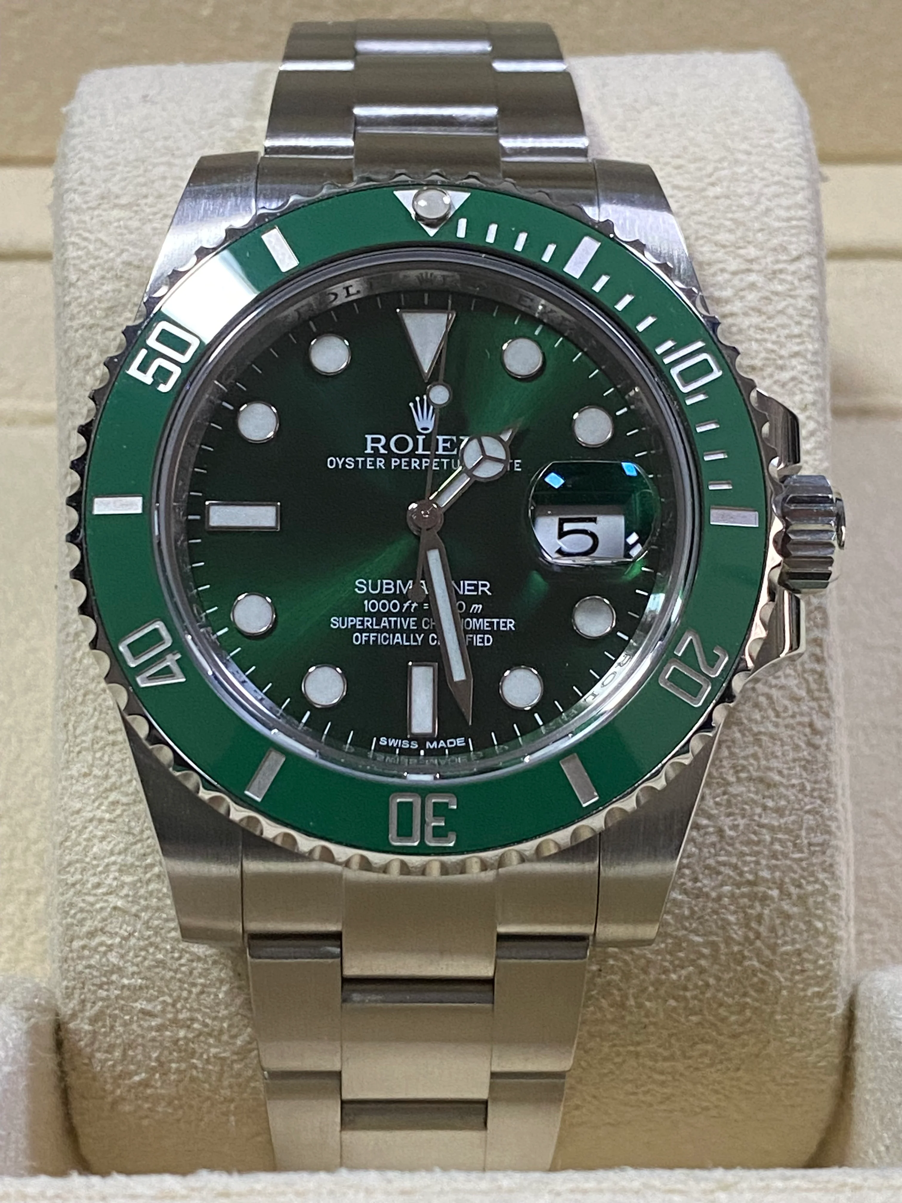 Rolex Steel Submariner Date - 2013 - 