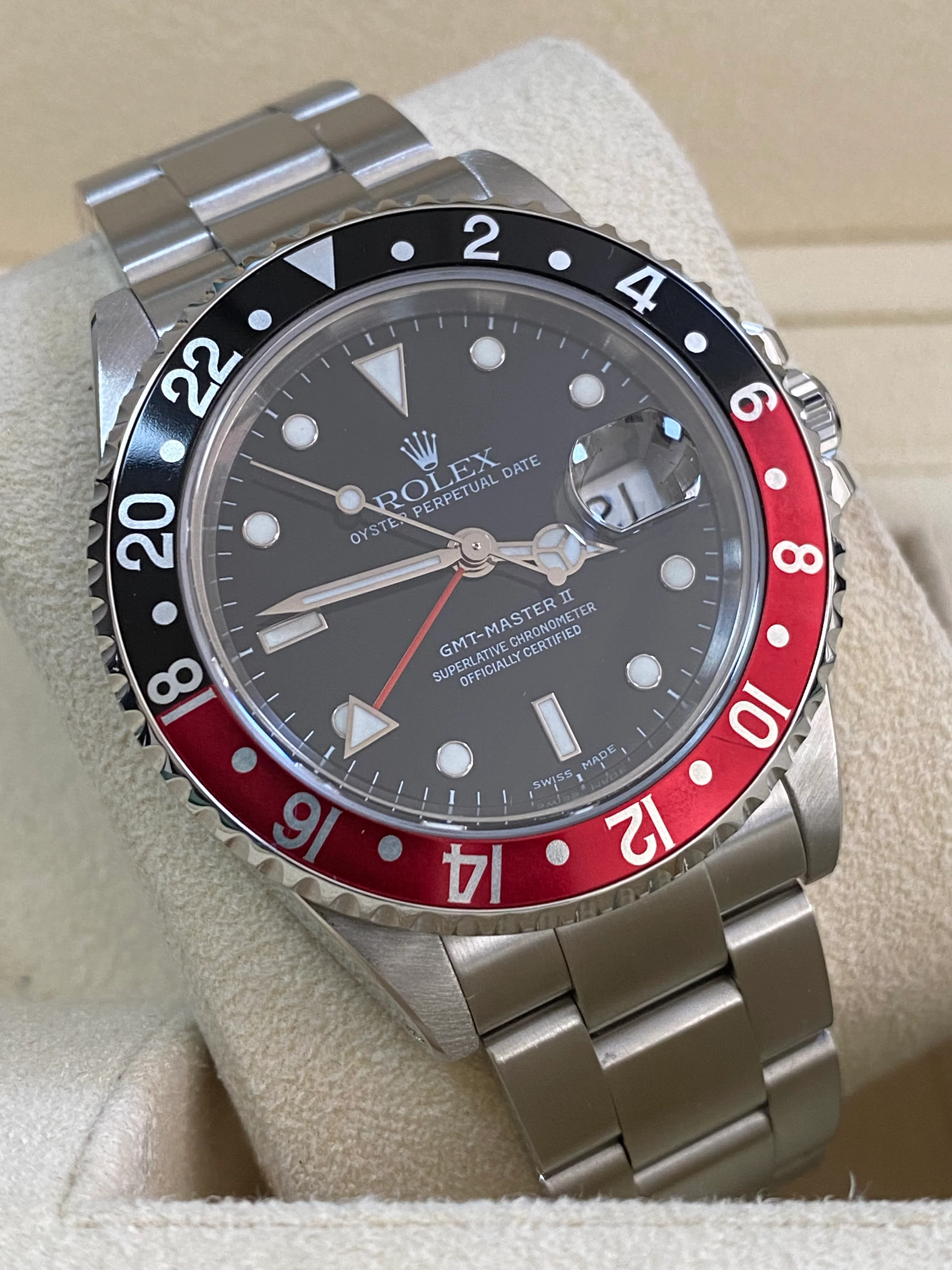 Rolex Steel GMT-Master II - K serial - 