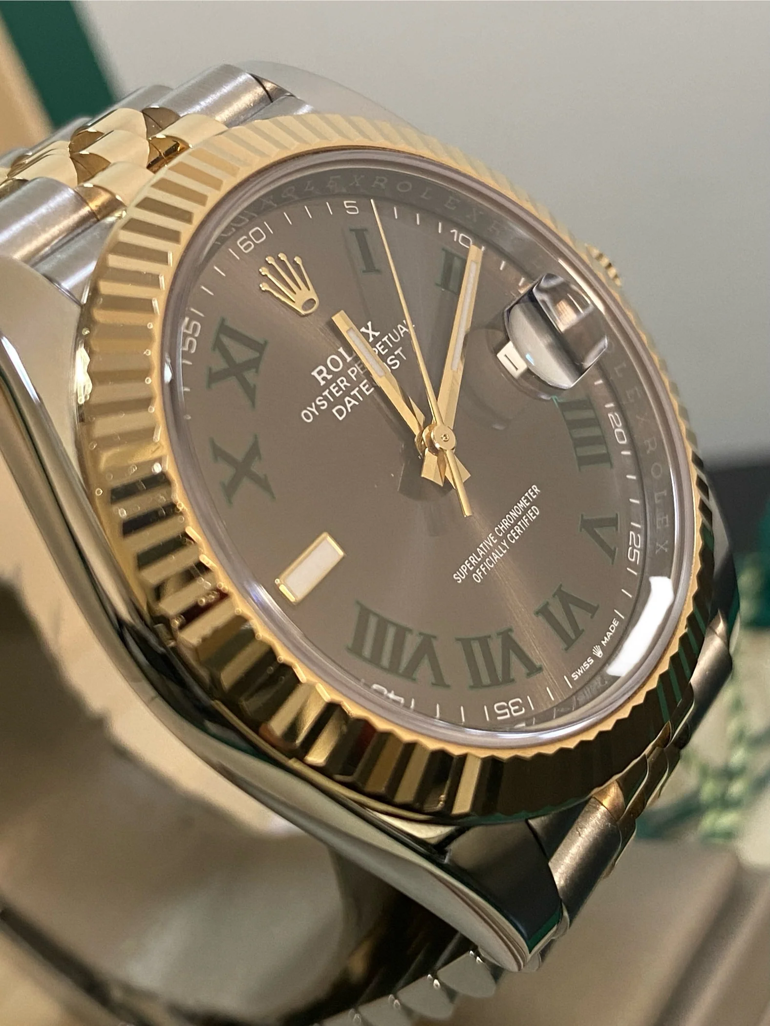 Rolex Steel and Yellow Gold Rolesor Datejust 41 - Fluted Bezel - 