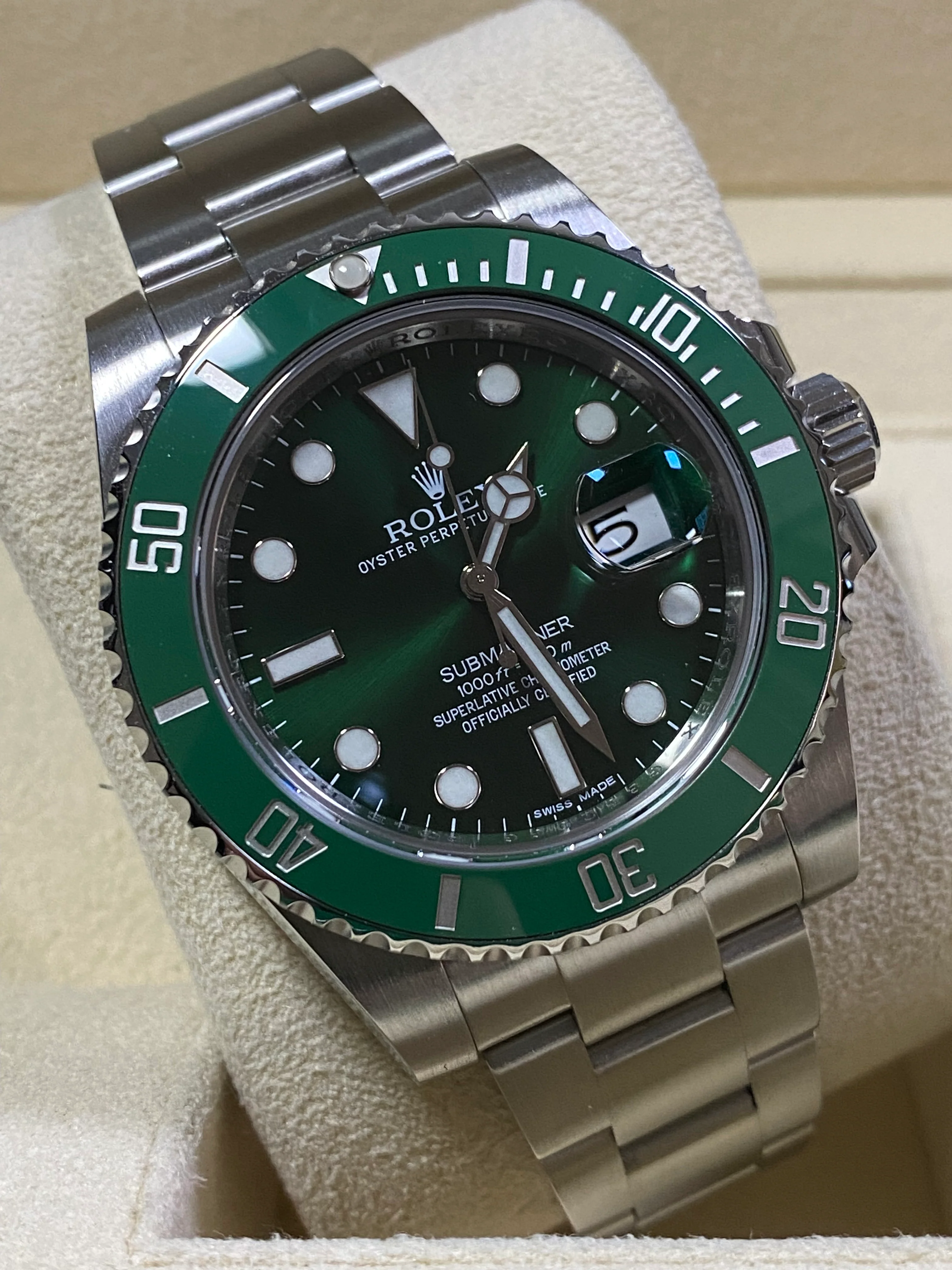 Rolex Steel Submariner Date - 2013 - 