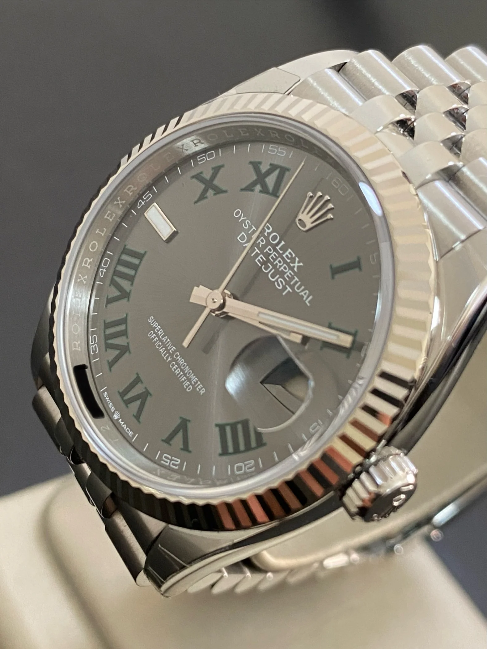 Rolex Steel Datejust 36 - 2024 - Fluted Bezel - 
