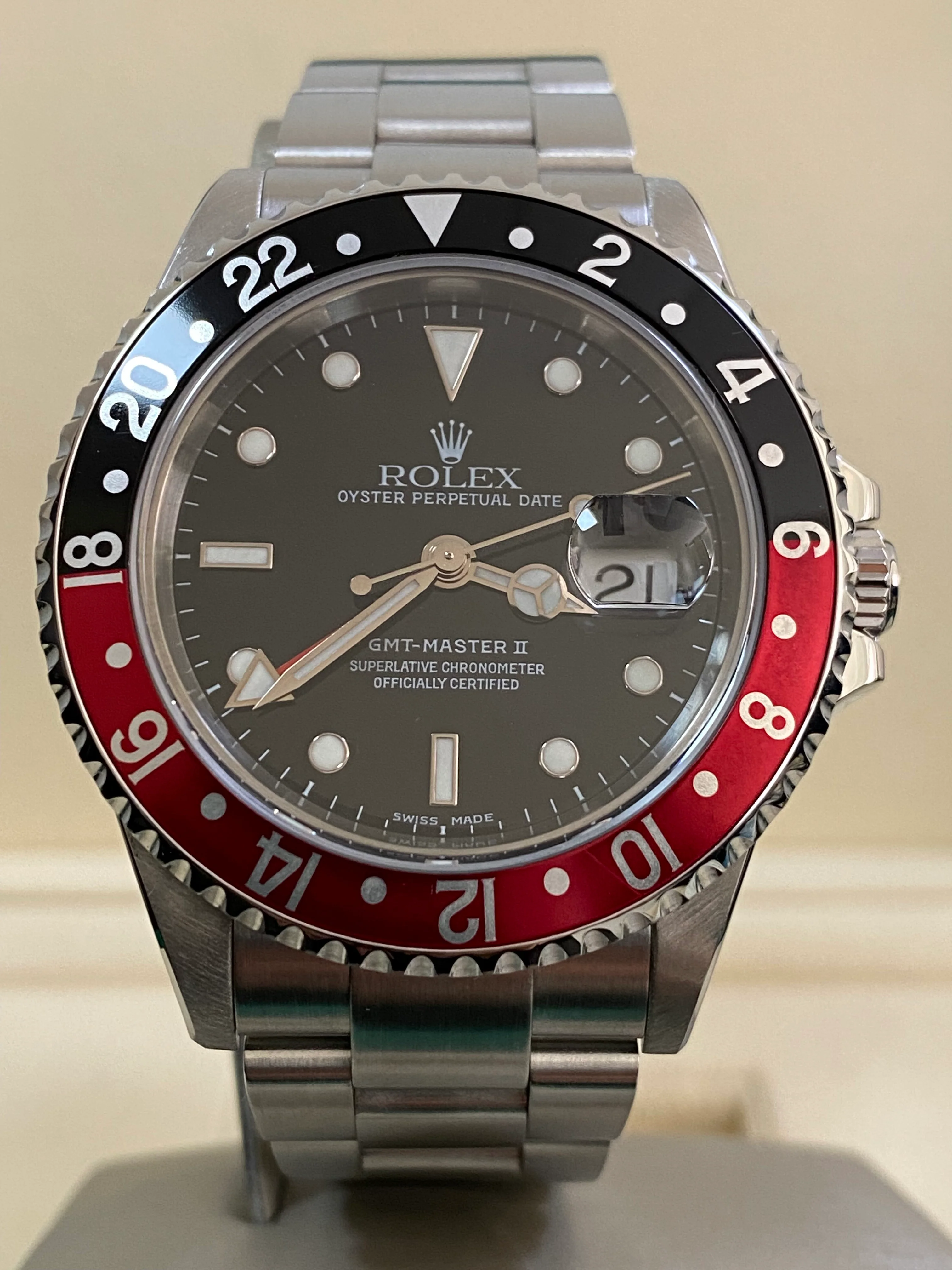 Rolex Steel GMT-Master II - K serial - 