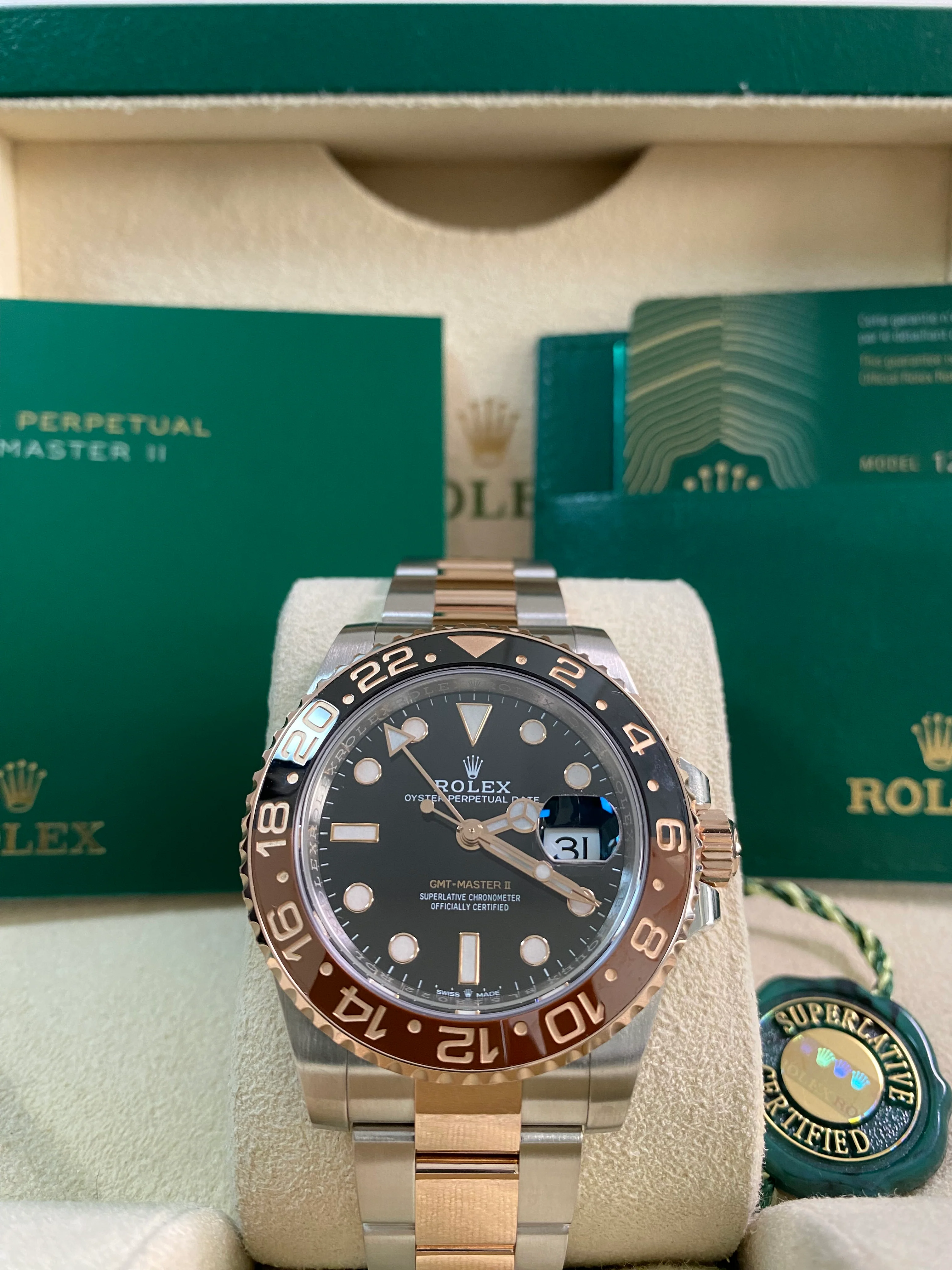 Rolex Everose Rolesor GMT-Master II - 2021 - 