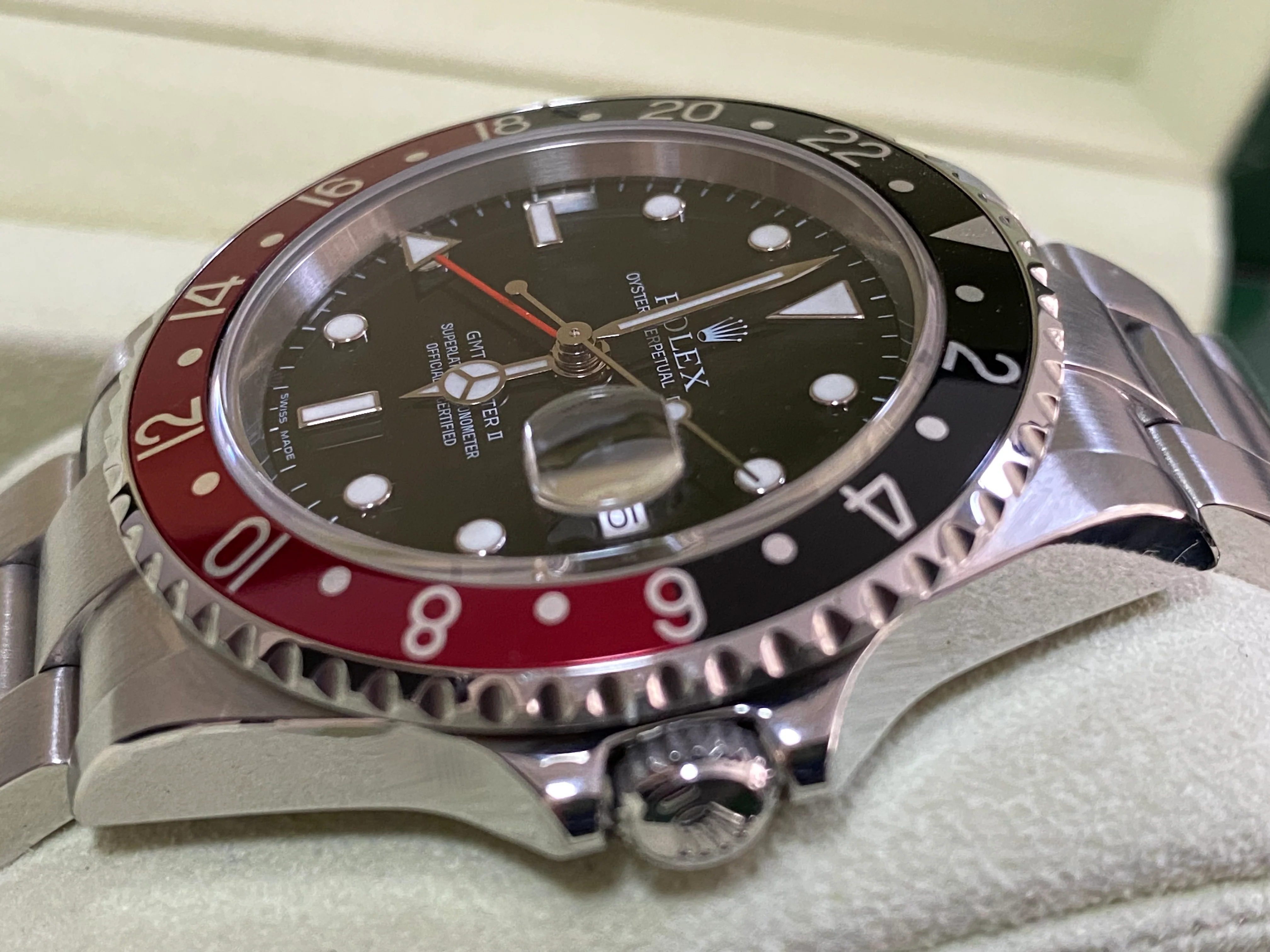 Rolex Steel GMT-Master II - Z serial - 