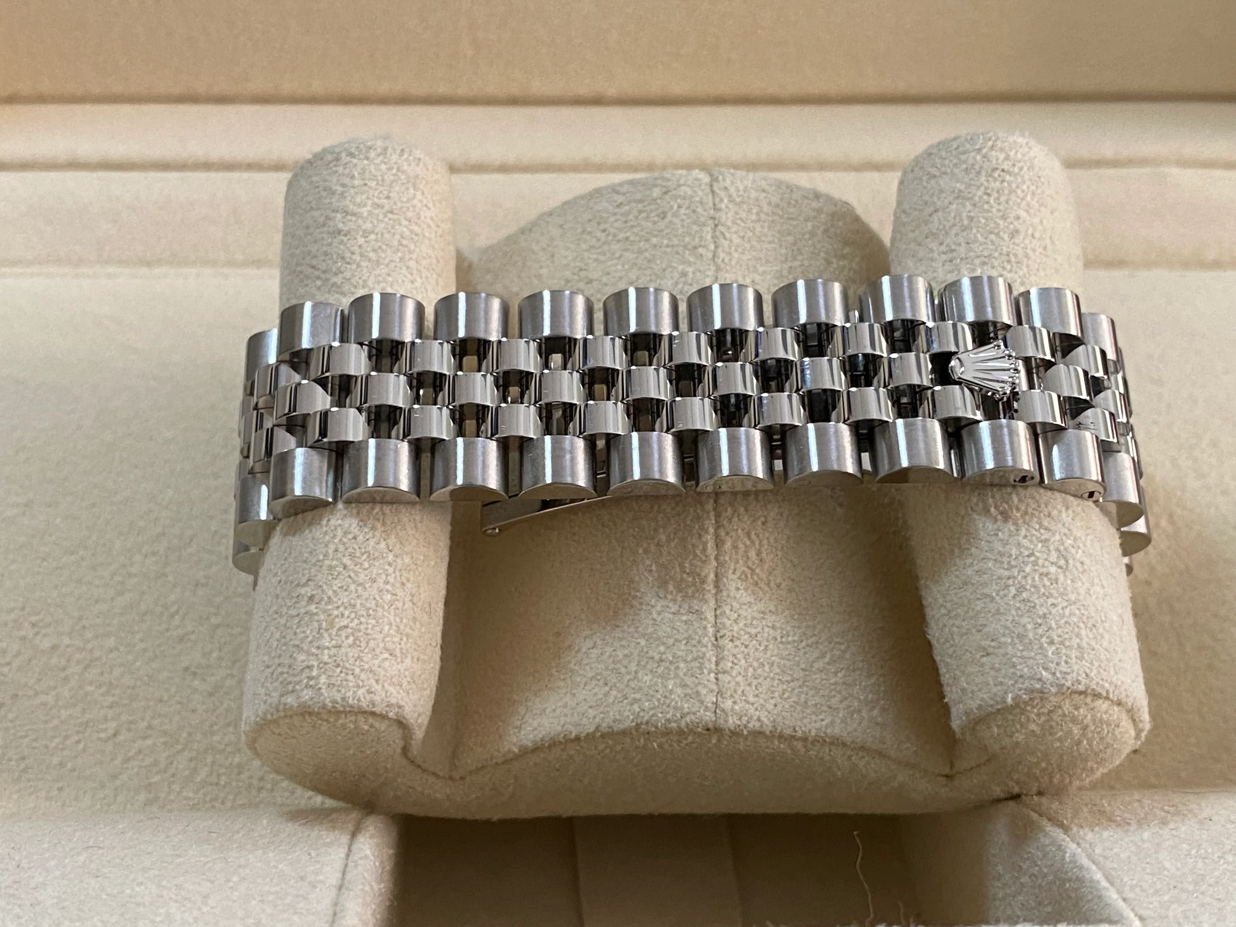 Rolex Steel Datejust 36 - 2007 - Fluted Bezel - Blue Roman Dial - Jubilee Bracelet - 116234