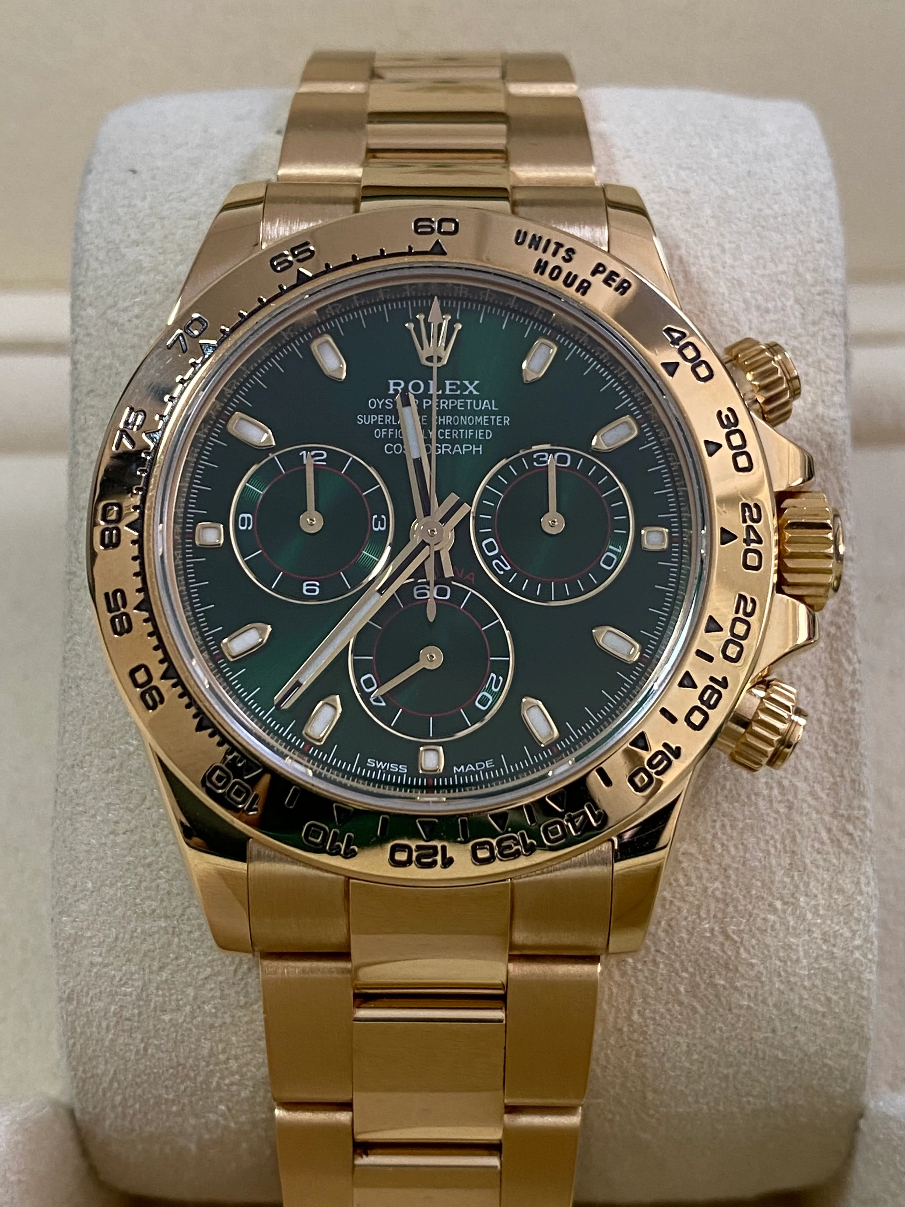 Rolex Yellow Gold Cosmograph Daytona -  2017 - 