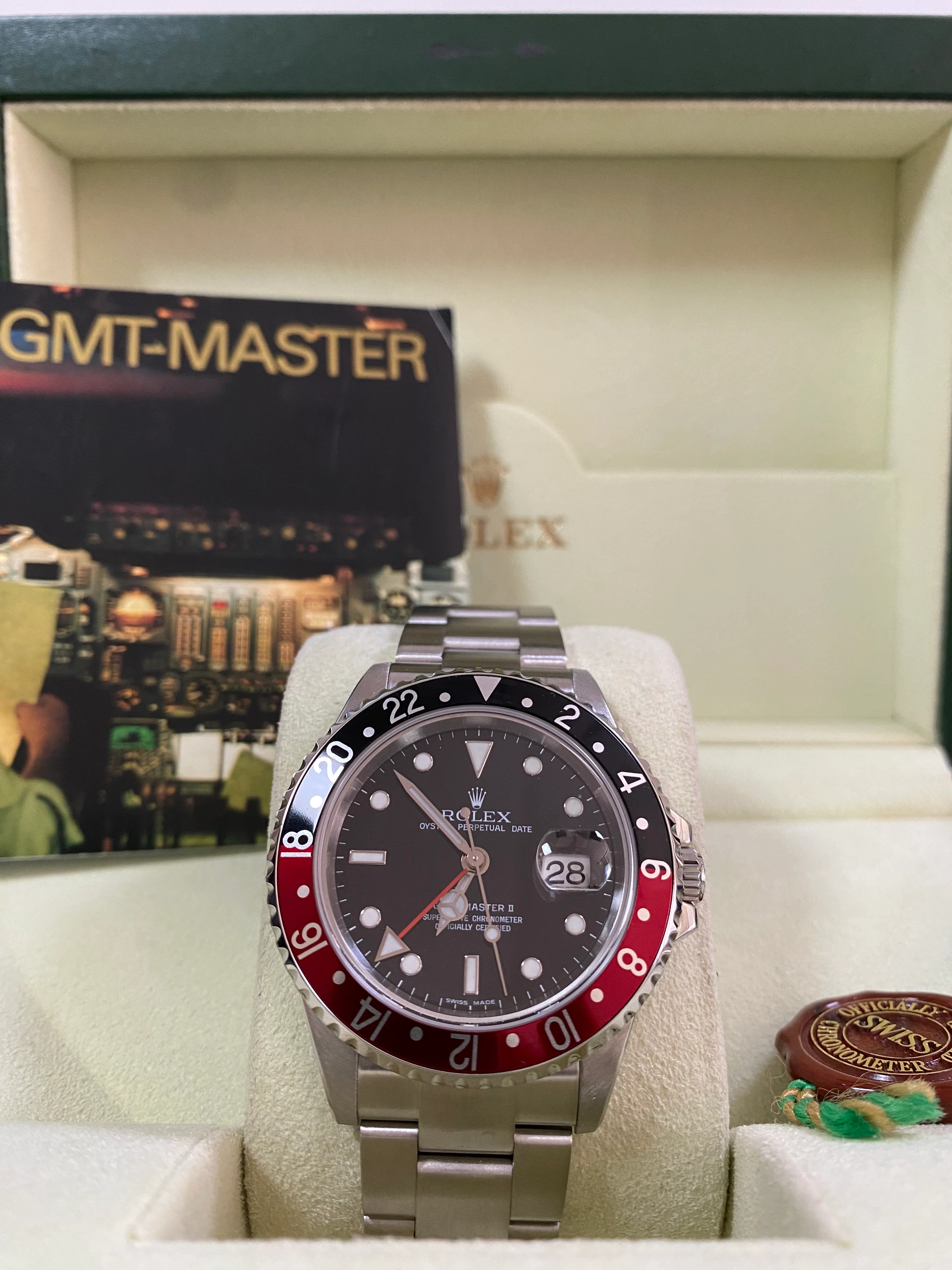 Rolex Steel GMT-Master II - Z serial - 