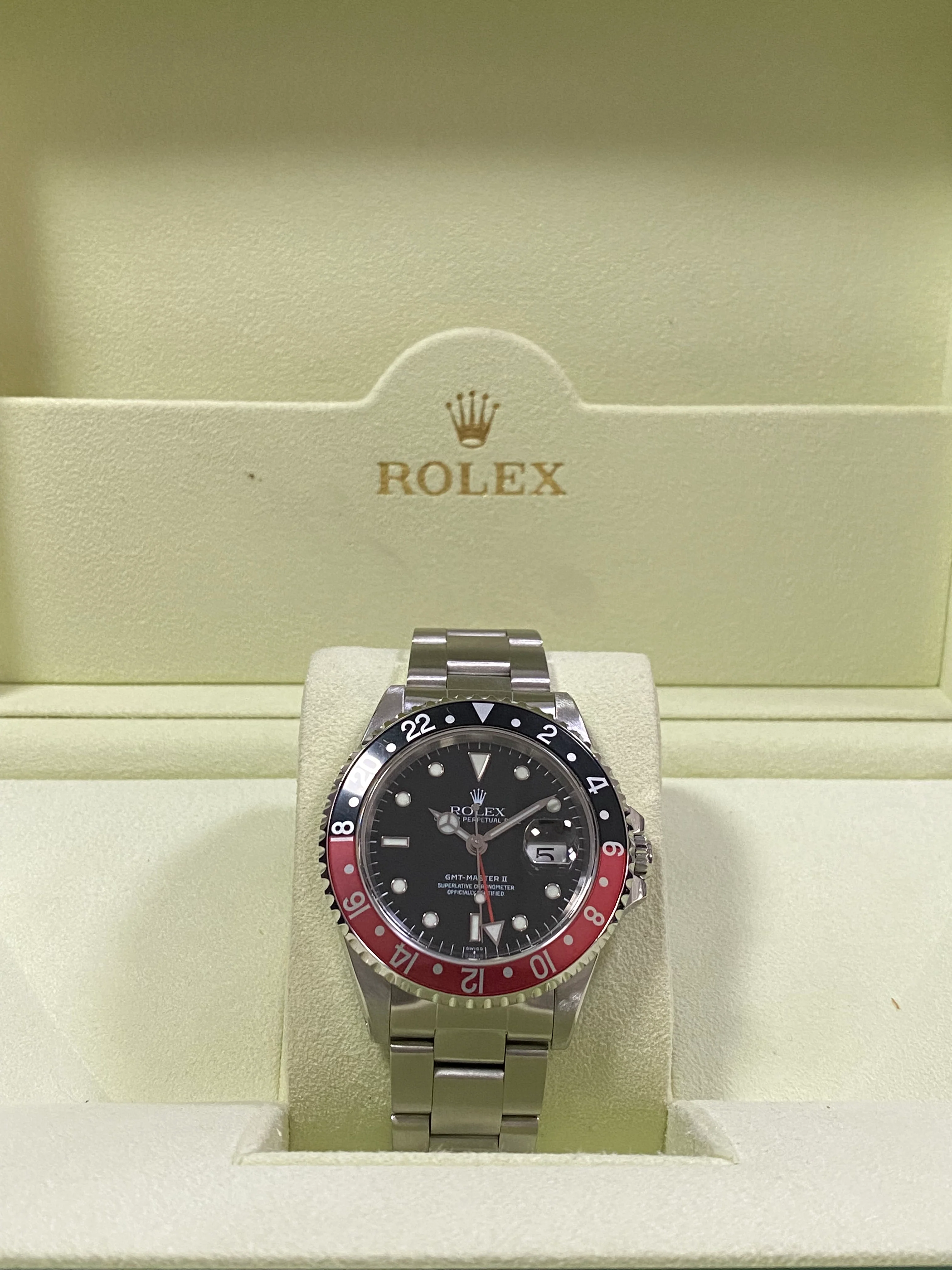 Rolex Steel GMT-Master II - A serial - 